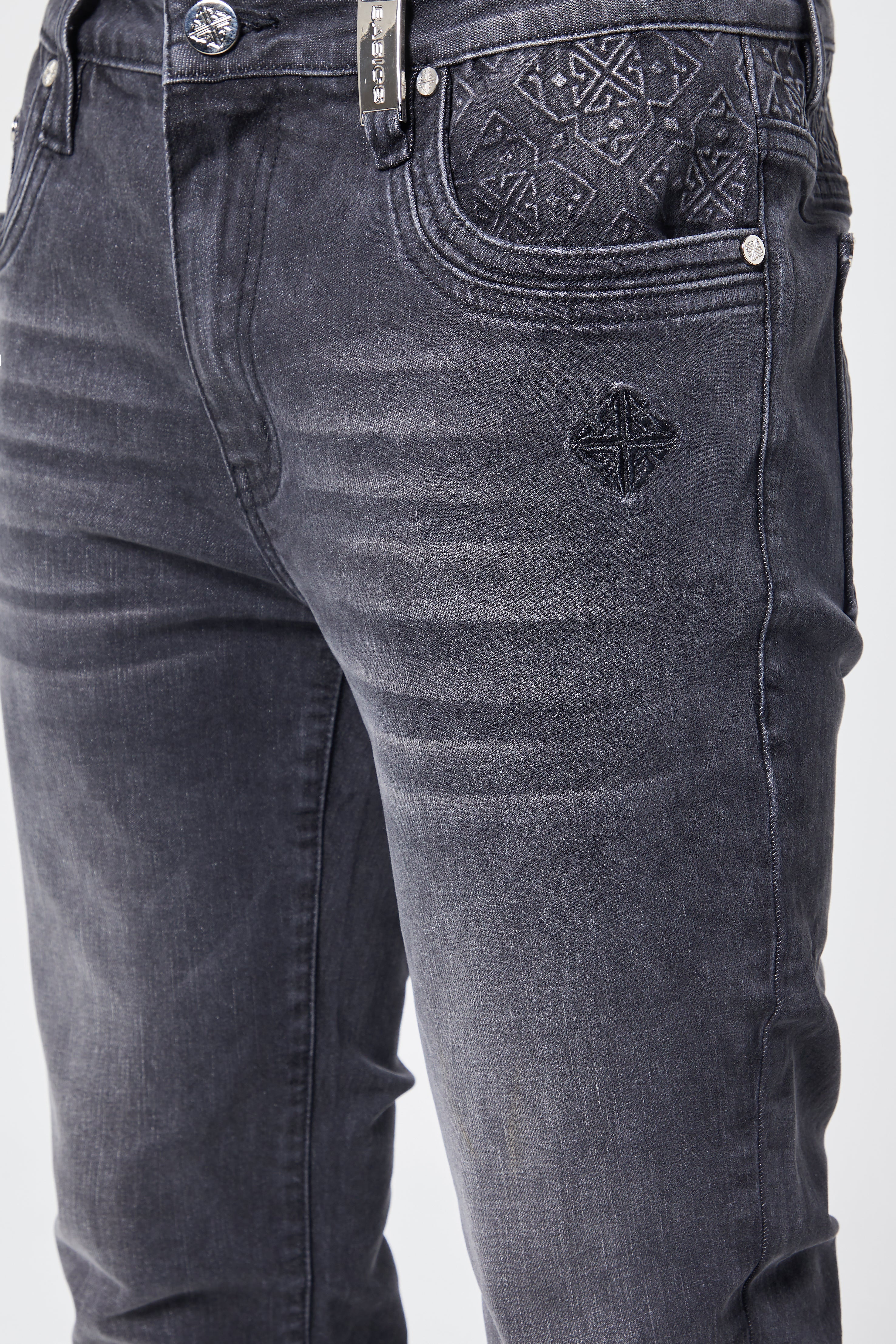 Iron Grey Basics Regular Denim - Image 7