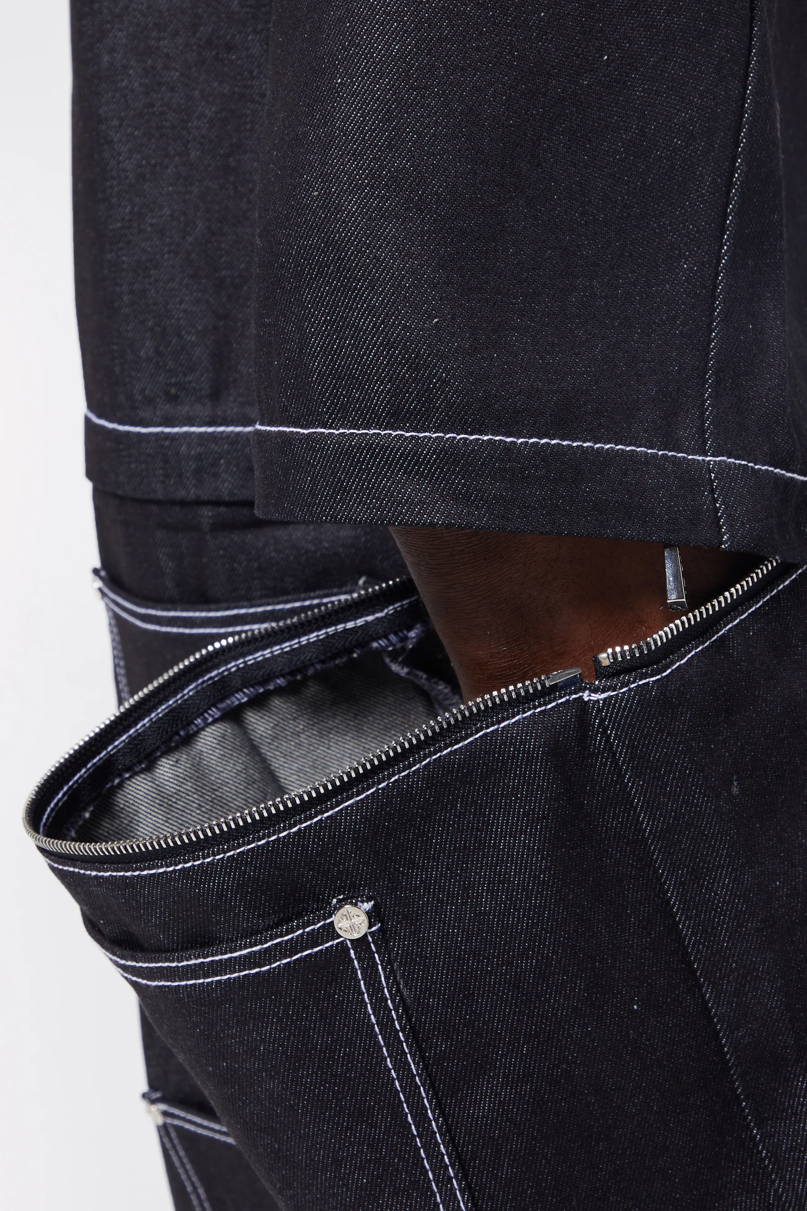 Jade Black Convertible Dice Pant - Image 3