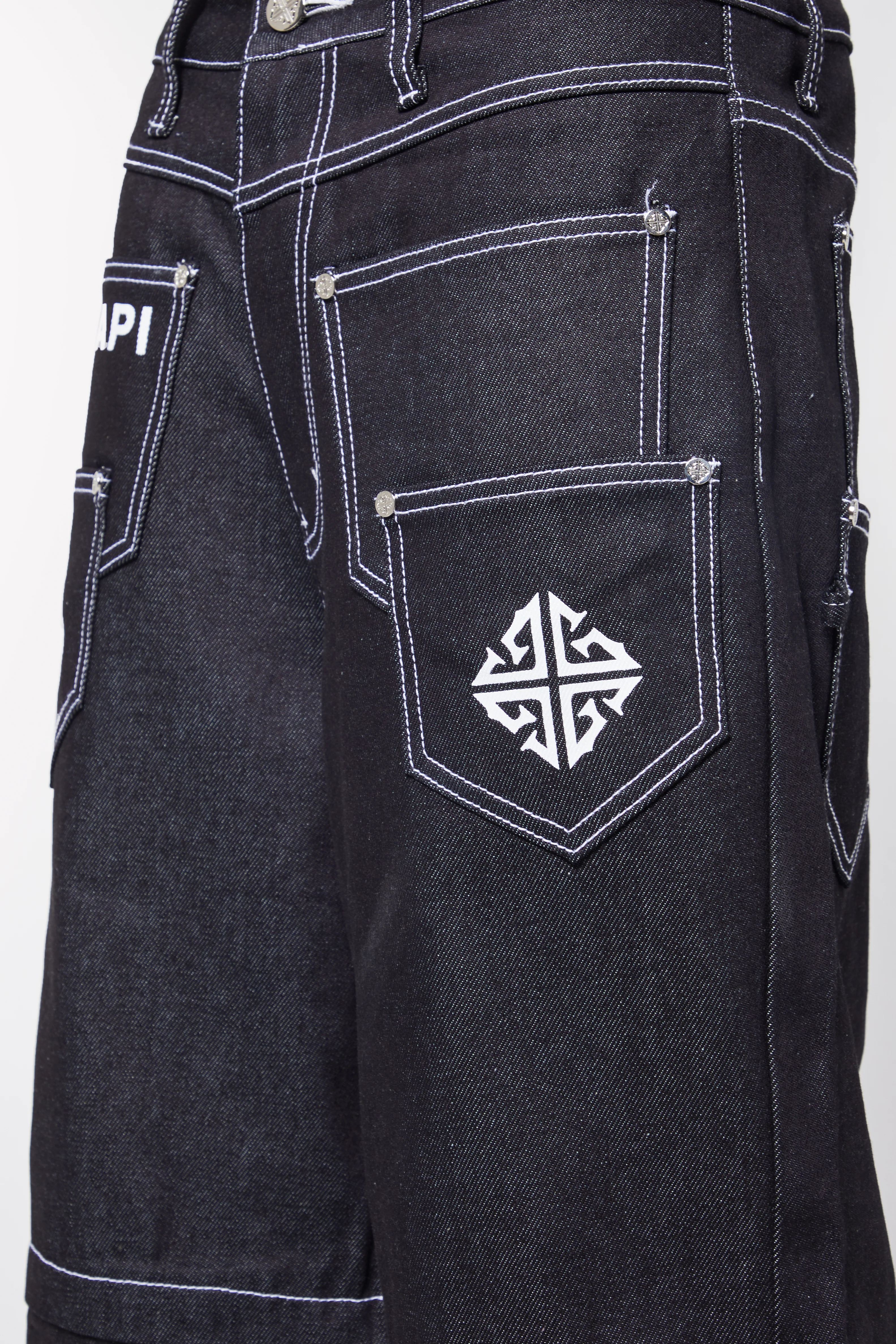 Jade Black Convertible Dice Pant - Image 9