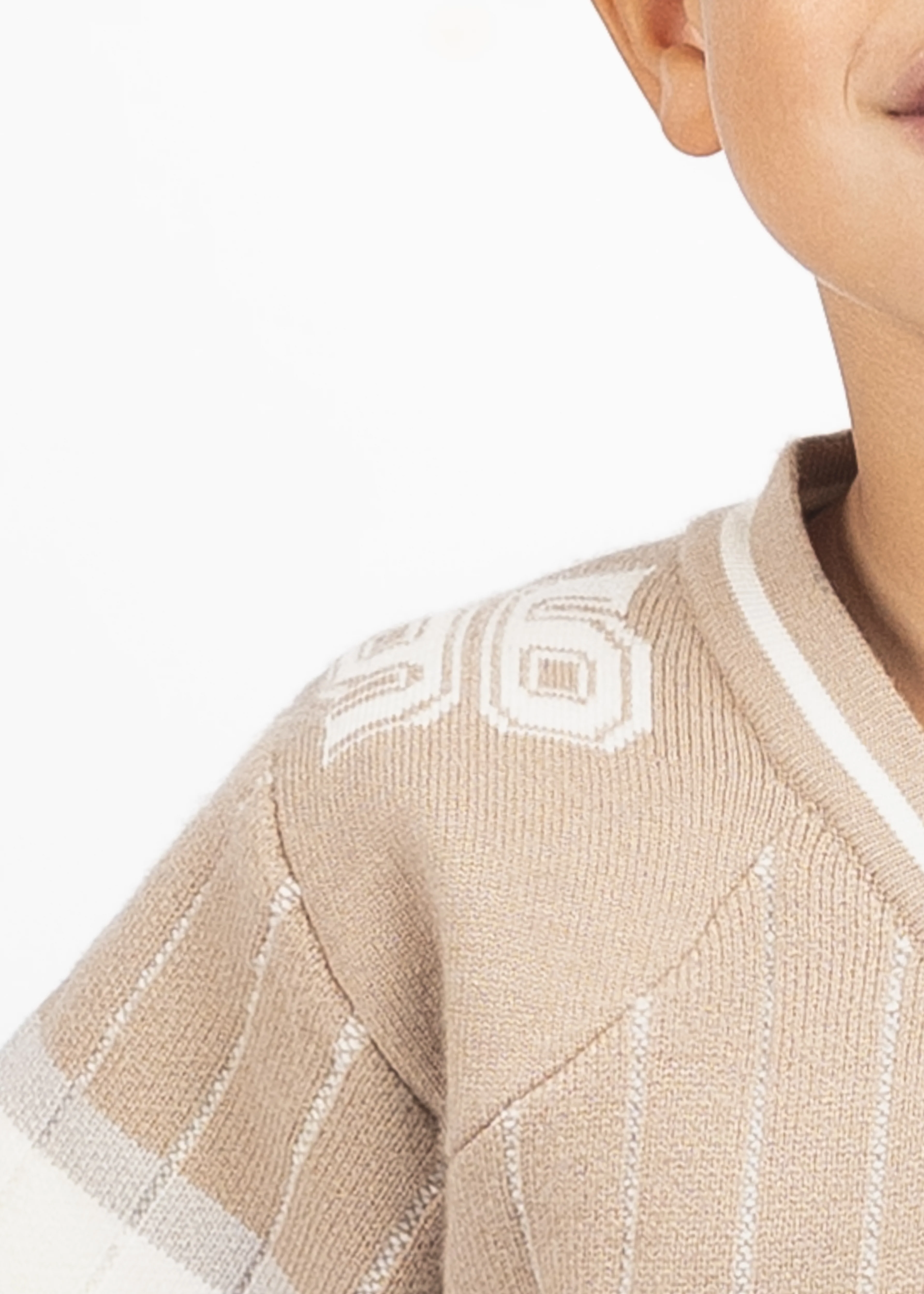 Khaki Kids Football Jersey - Image 3