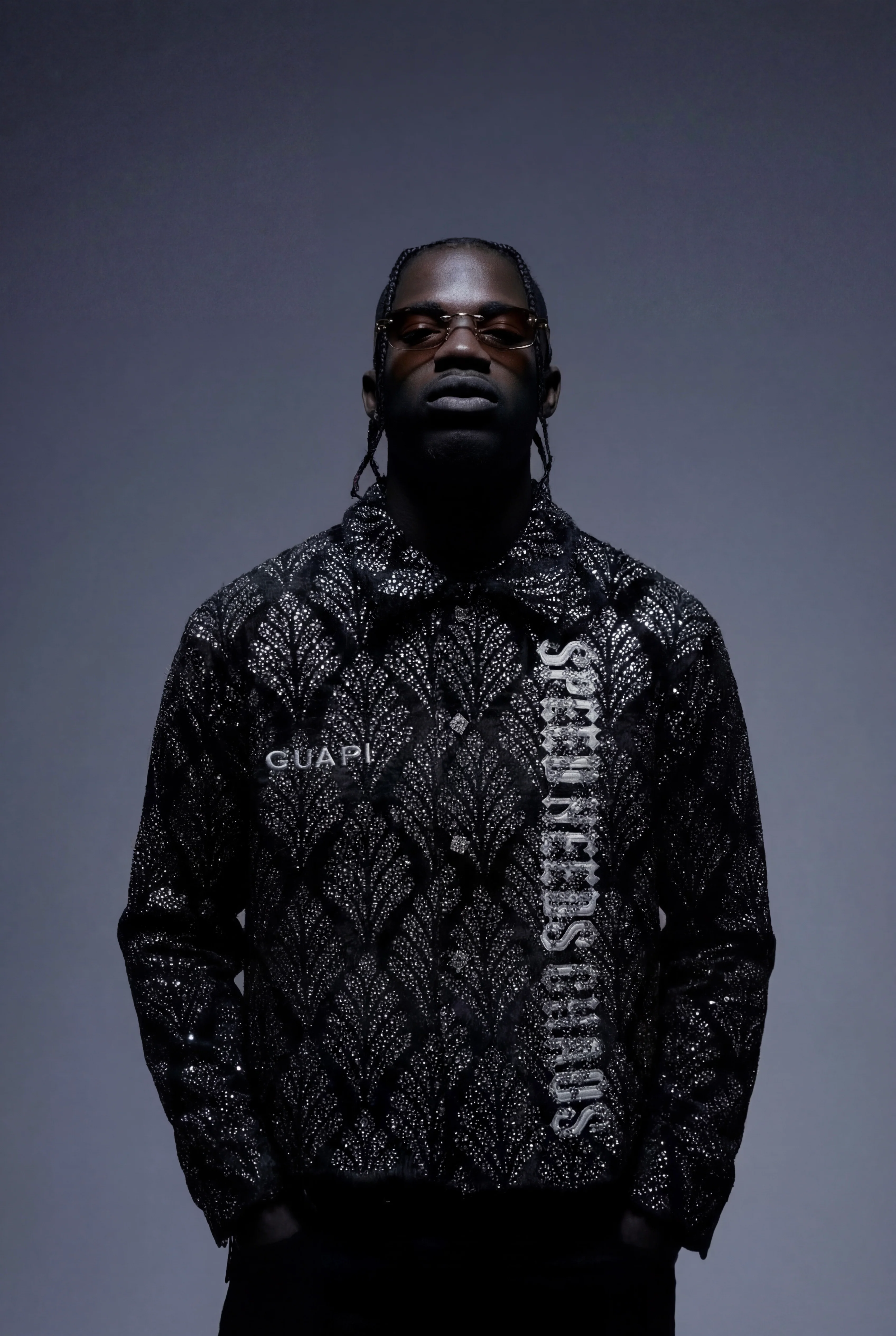 Obsidian Black Embelished Shirt - Image 5