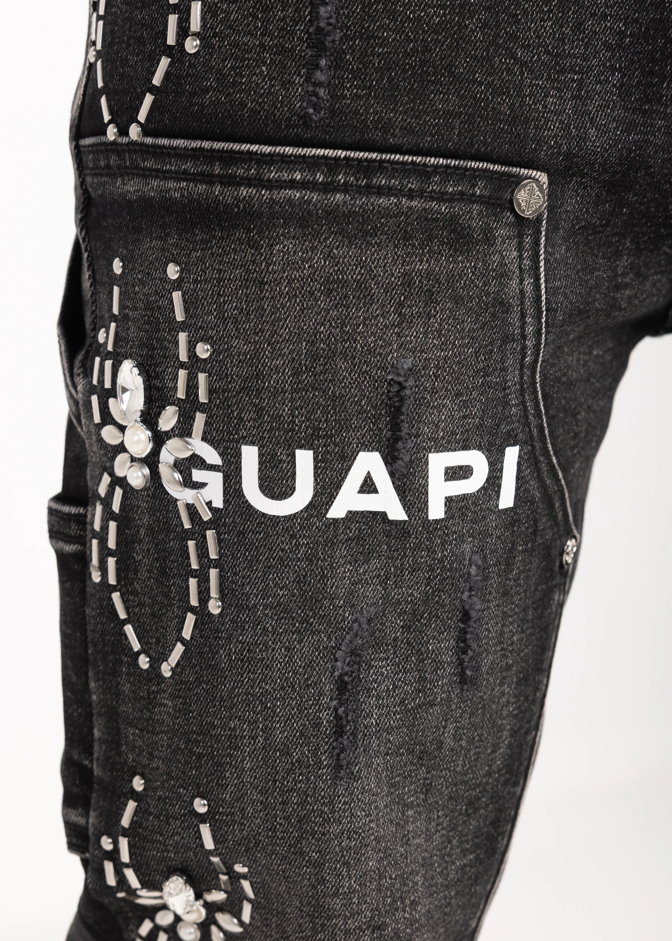 Obsidian Black Spider Denim V2 - Image 8