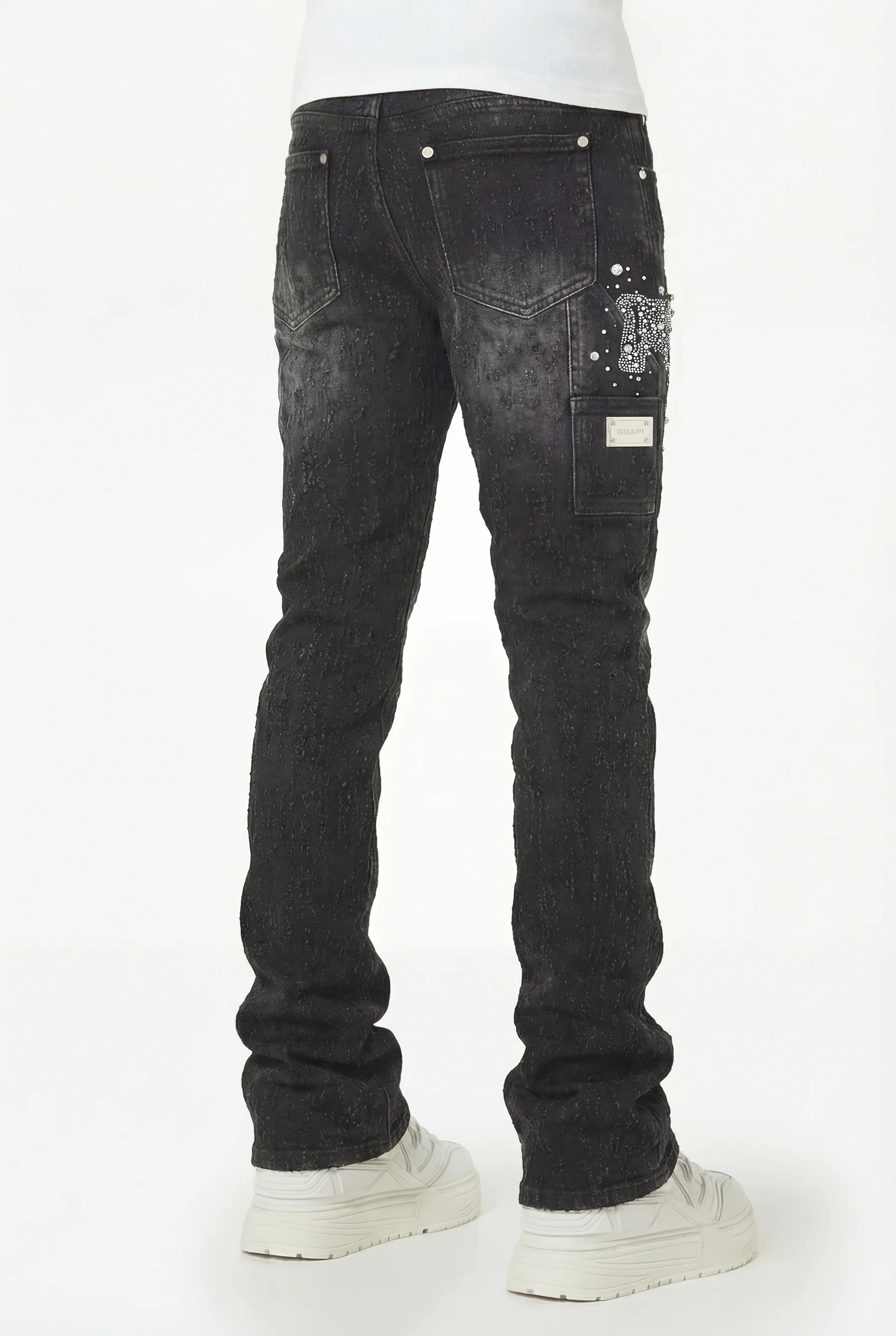 Obsidian Black Uzi Denim - Image 2
