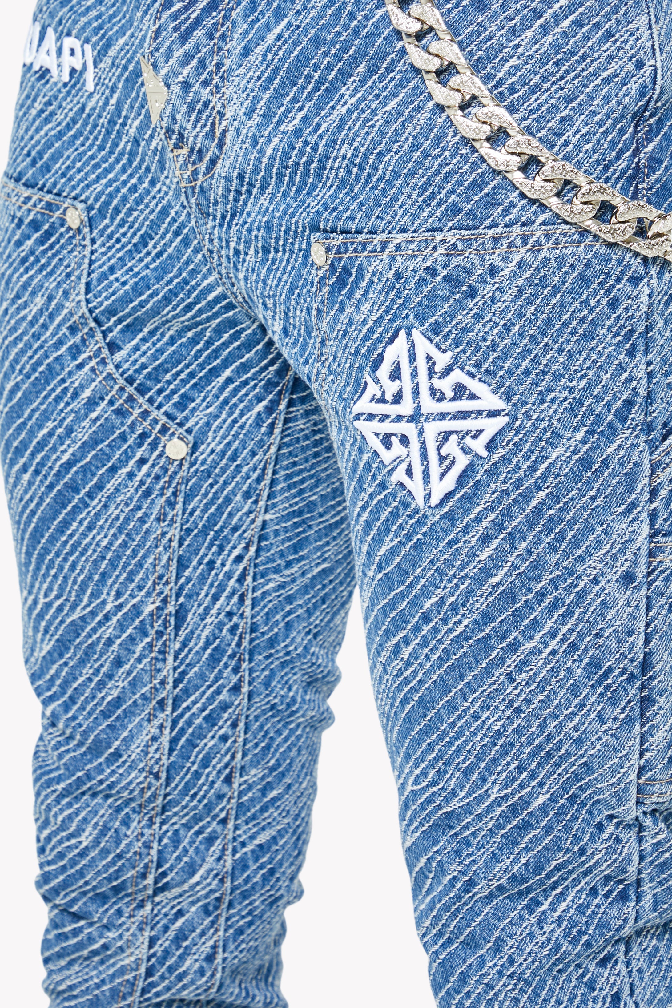 Royal Blue Striker Denim - Image 8