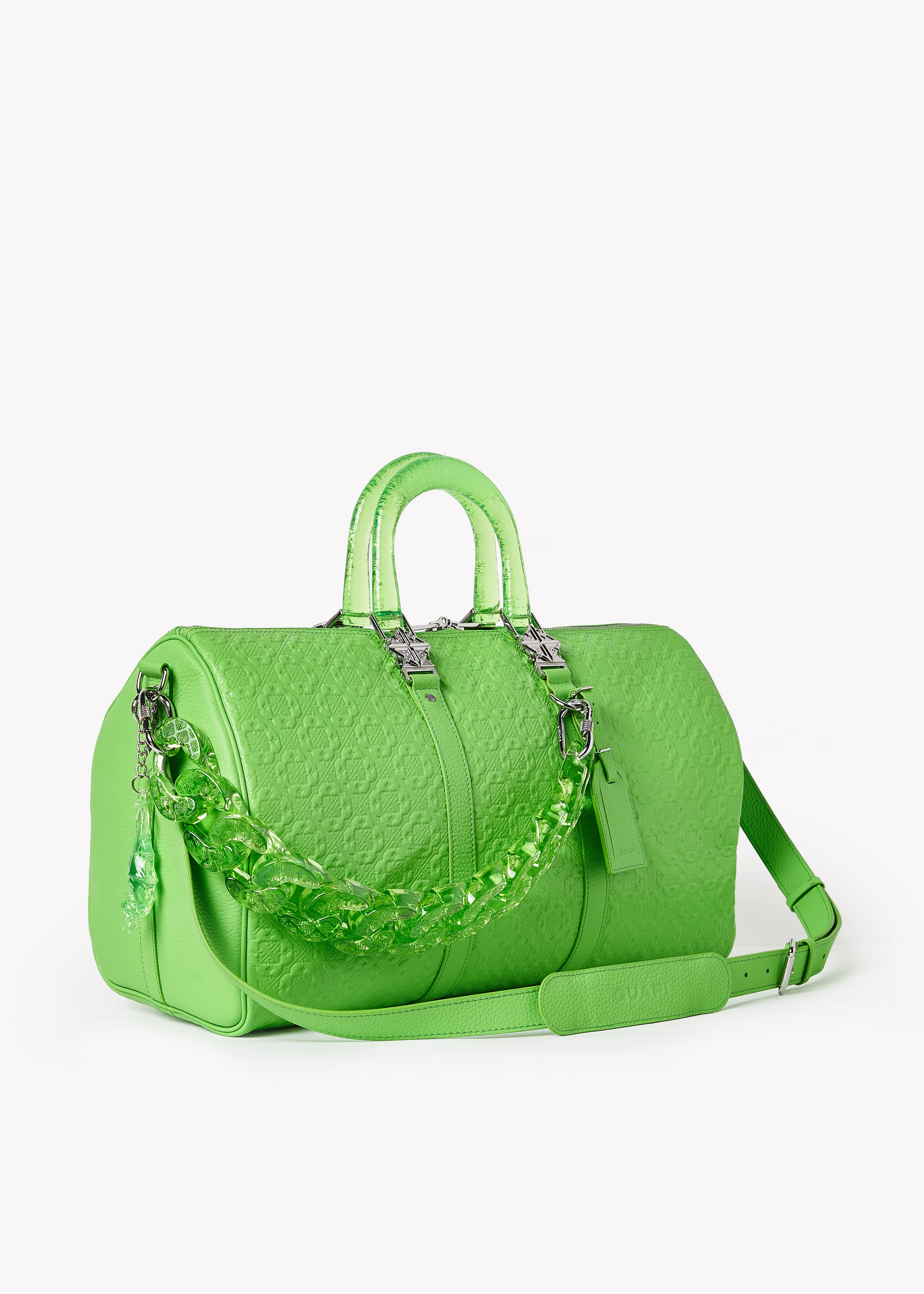 Slime Green Duffle Bag - Image 3