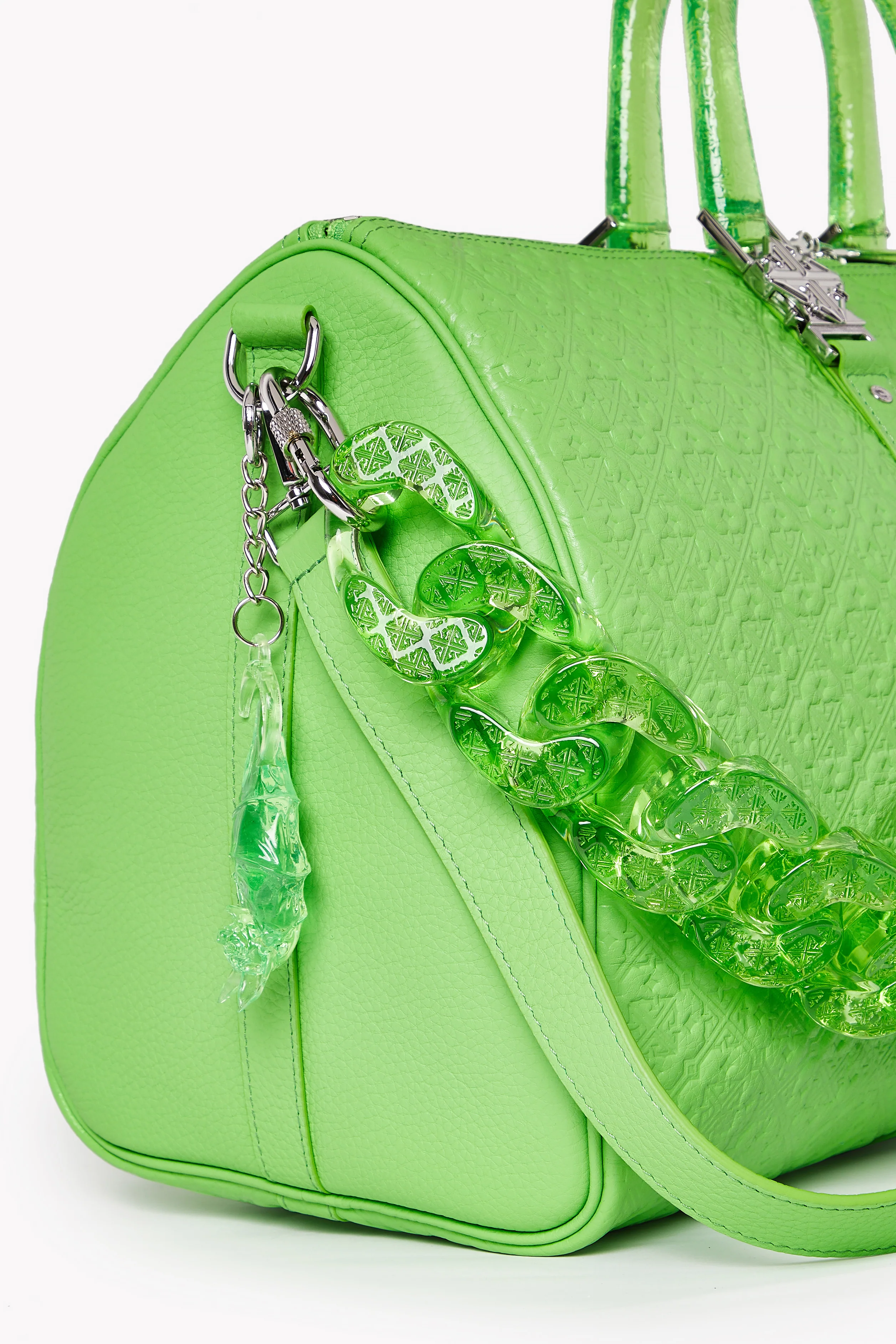 Slime Green Duffle Bag - Image 4