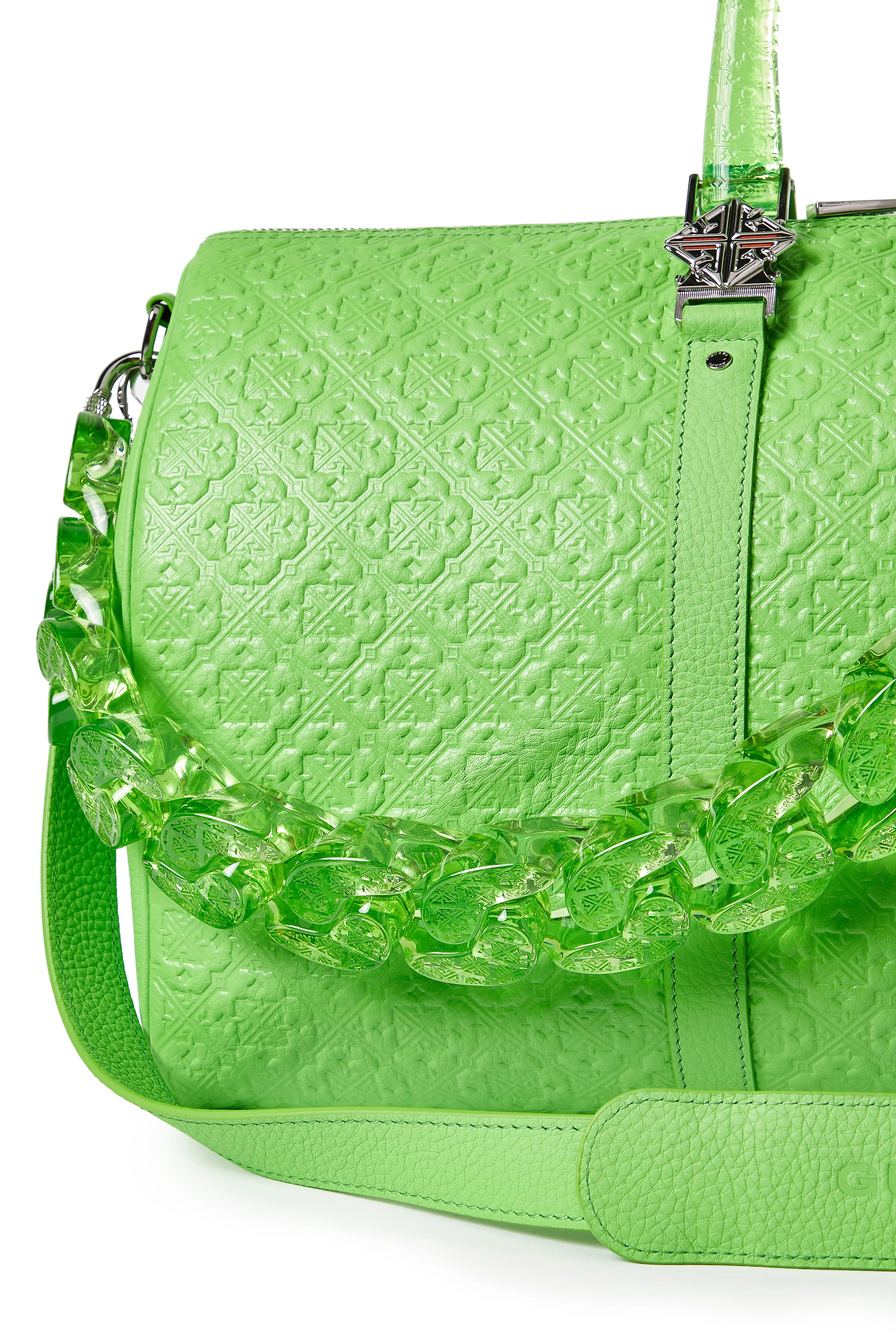 Slime Green Duffle Bag - Image 5