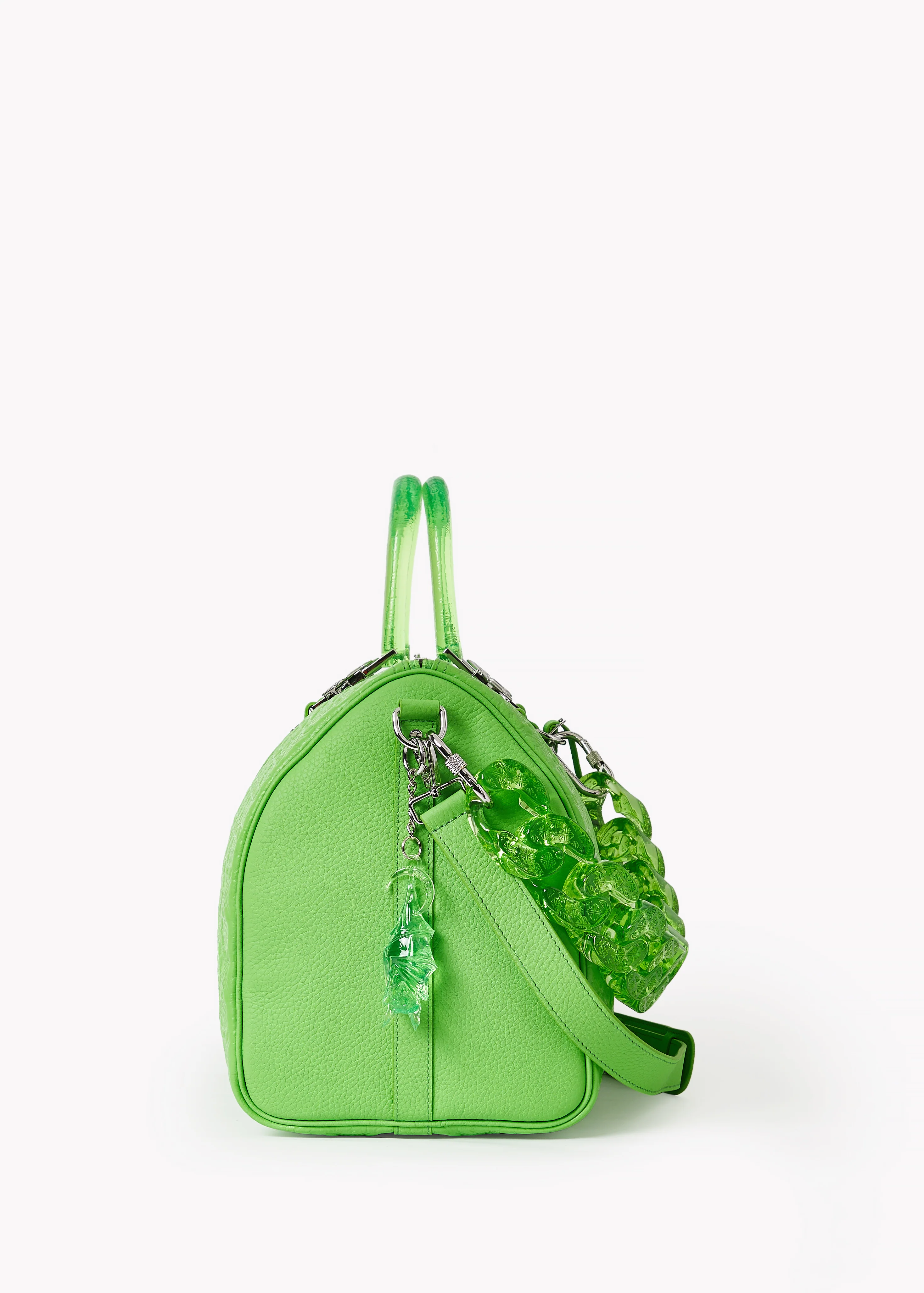 Slime Green Duffle Bag - Image 6