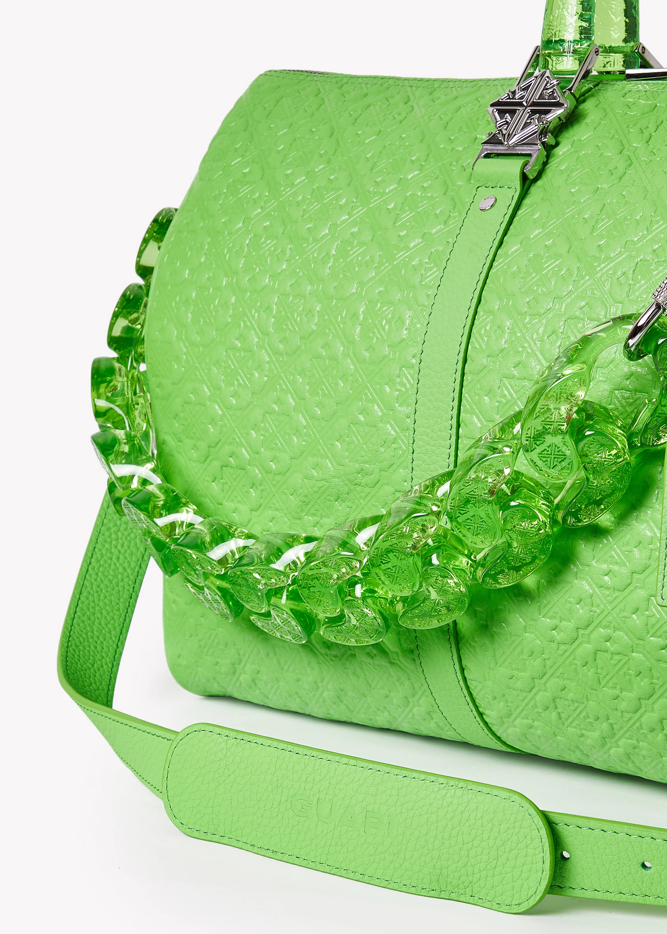 Slime Green Duffle Bag - Image 7