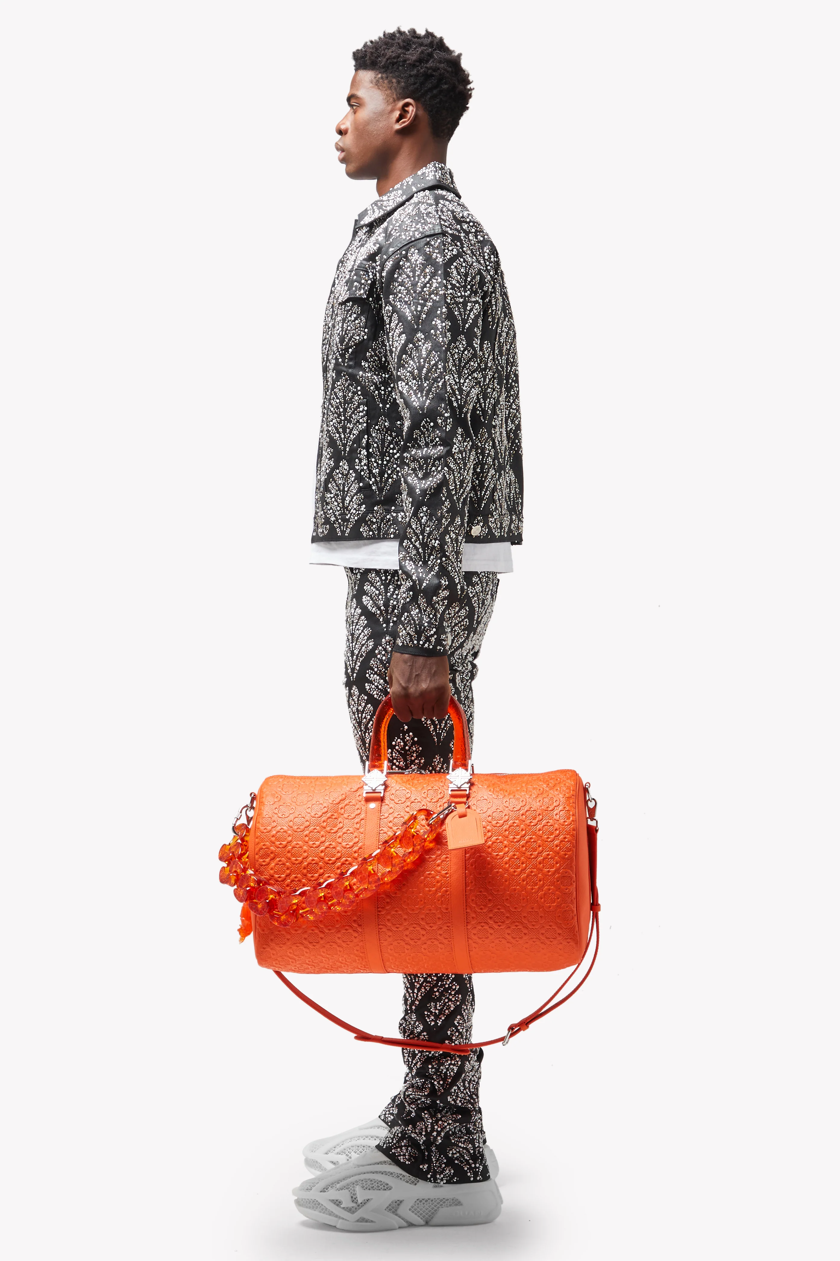 Tiger Orange Duffle Bag - Image 13