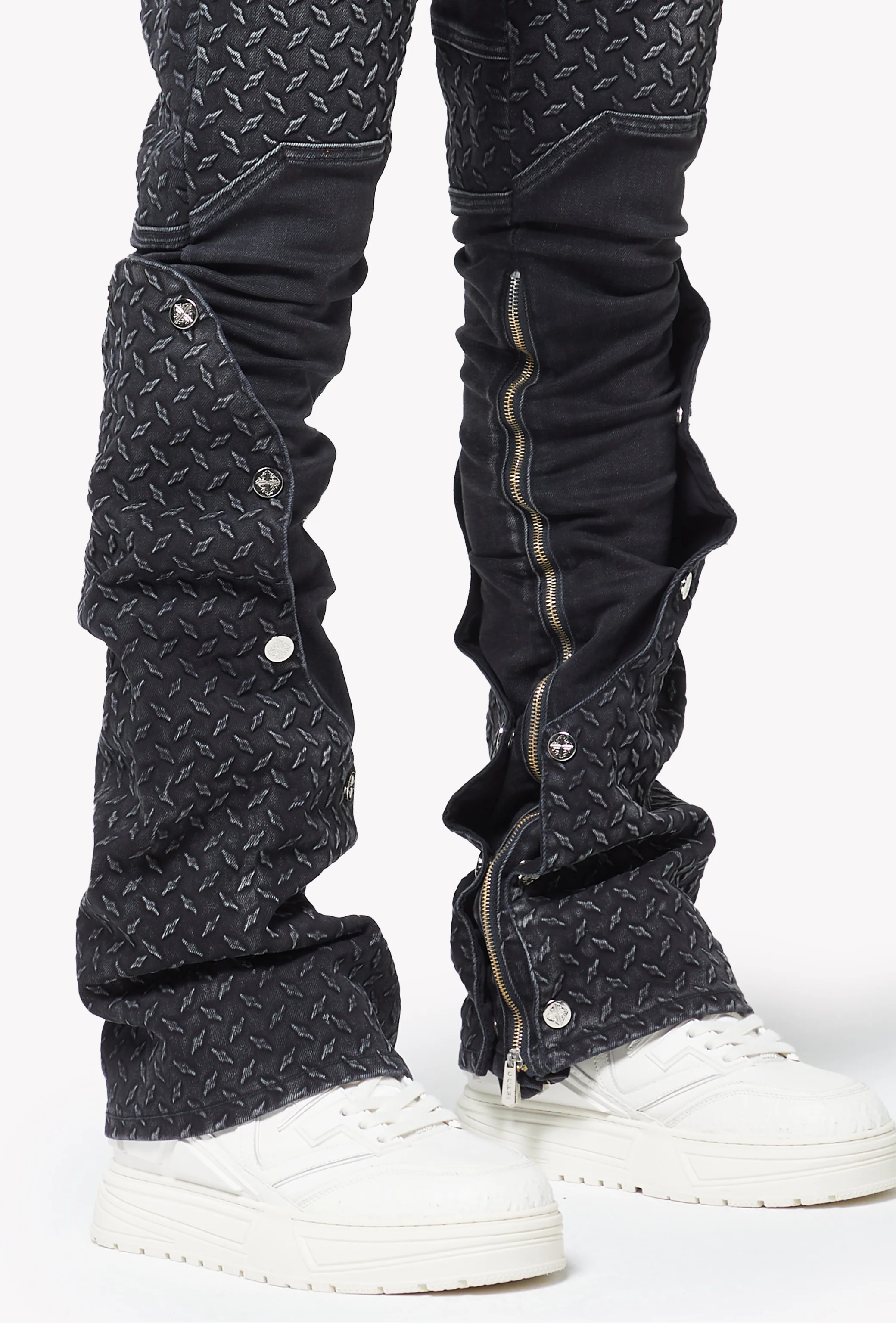 Vintage Black Steel Plate Denim - Image 11