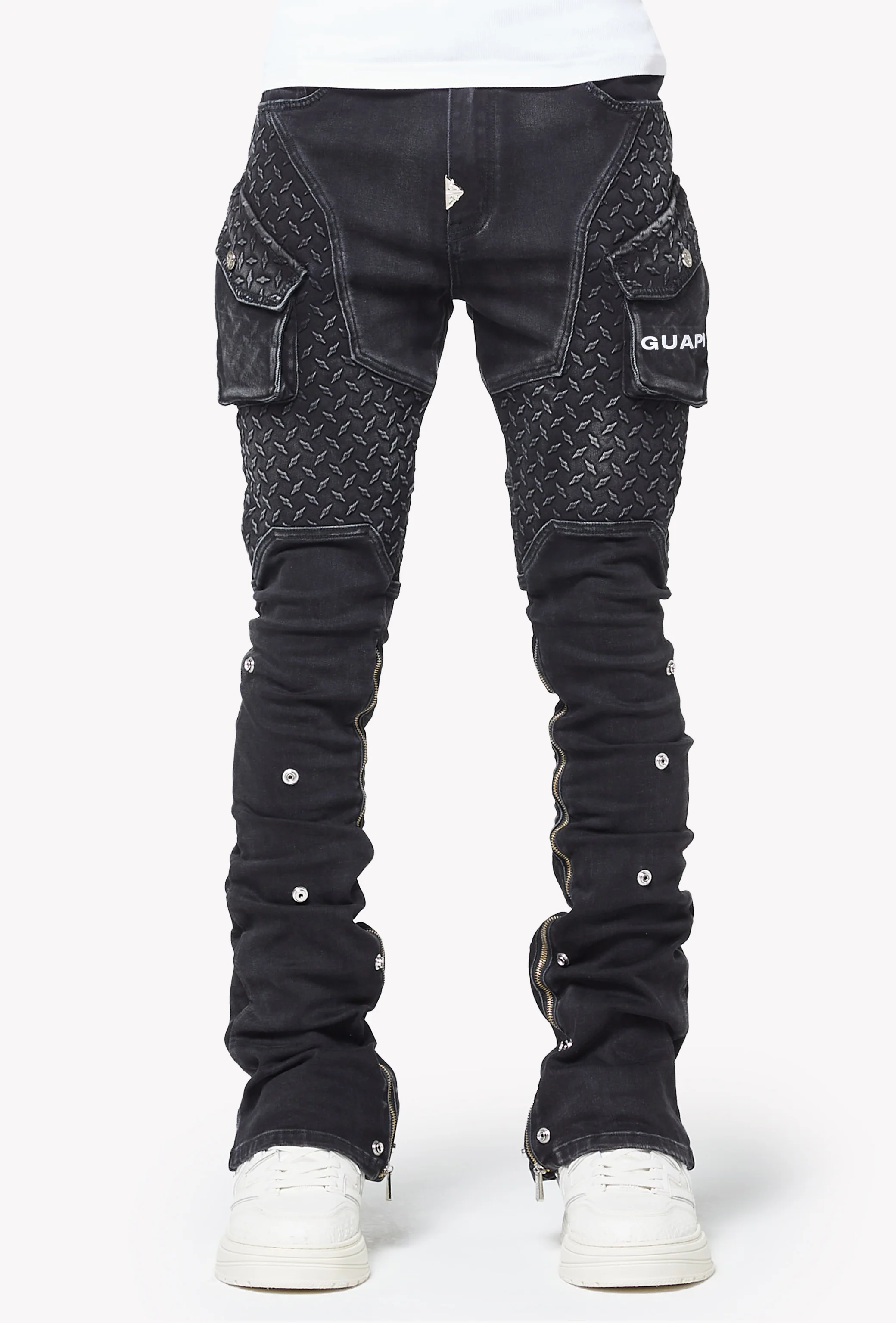 Vintage Black Steel Plate Denim - Image 6