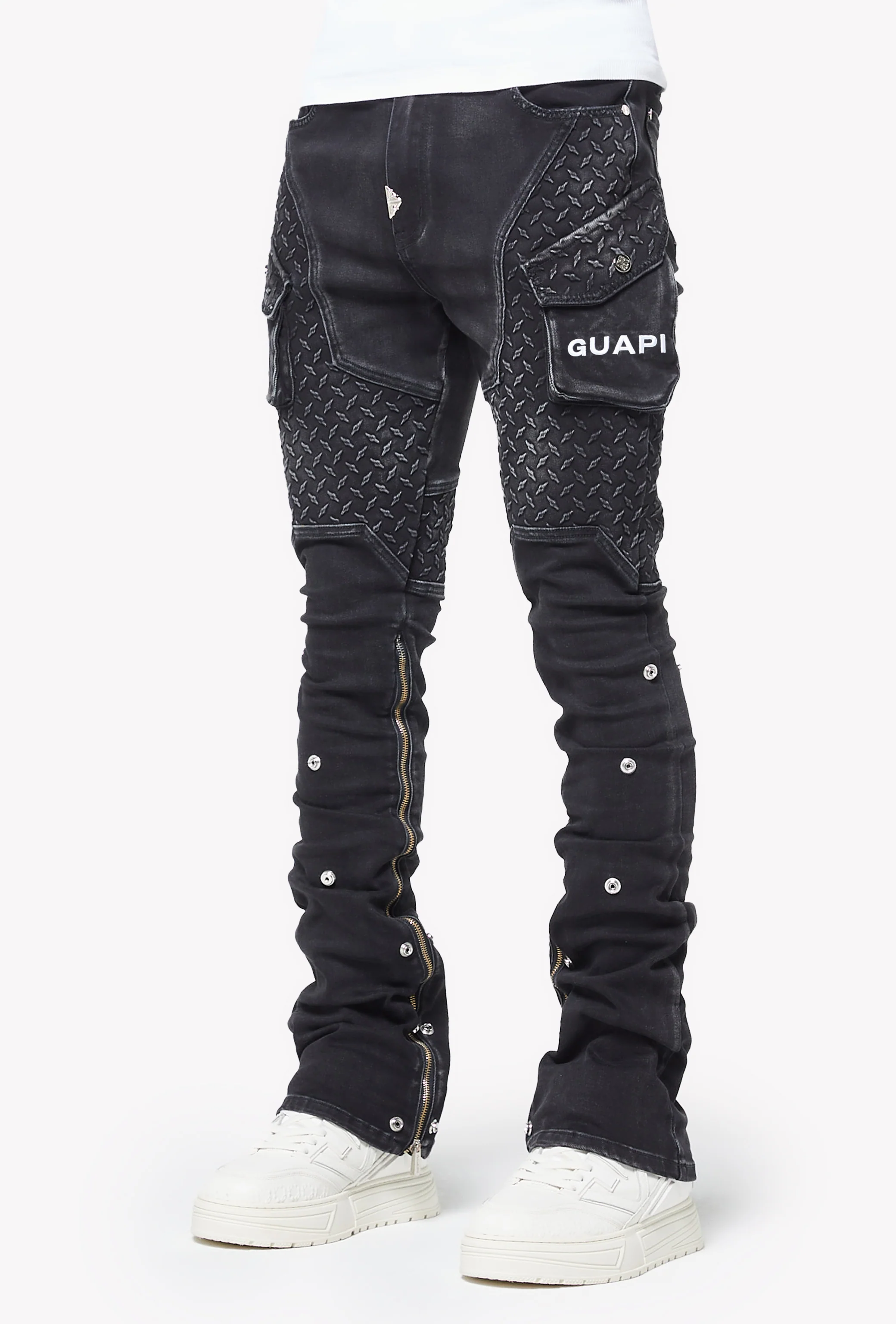 Vintage Black Steel Plate Denim - Image 7