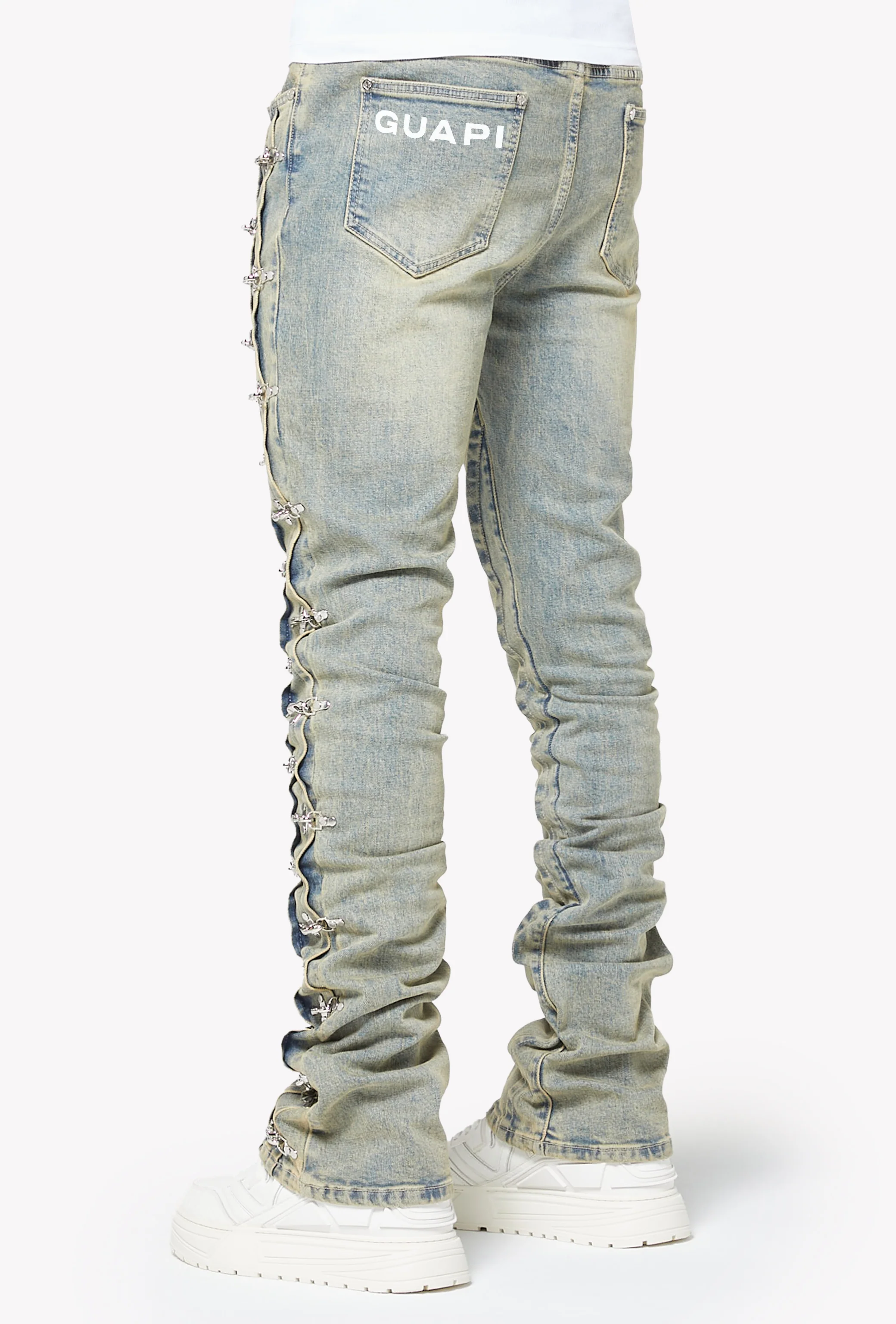 Vintage Blue Aviation Clasp Denim - Image 3