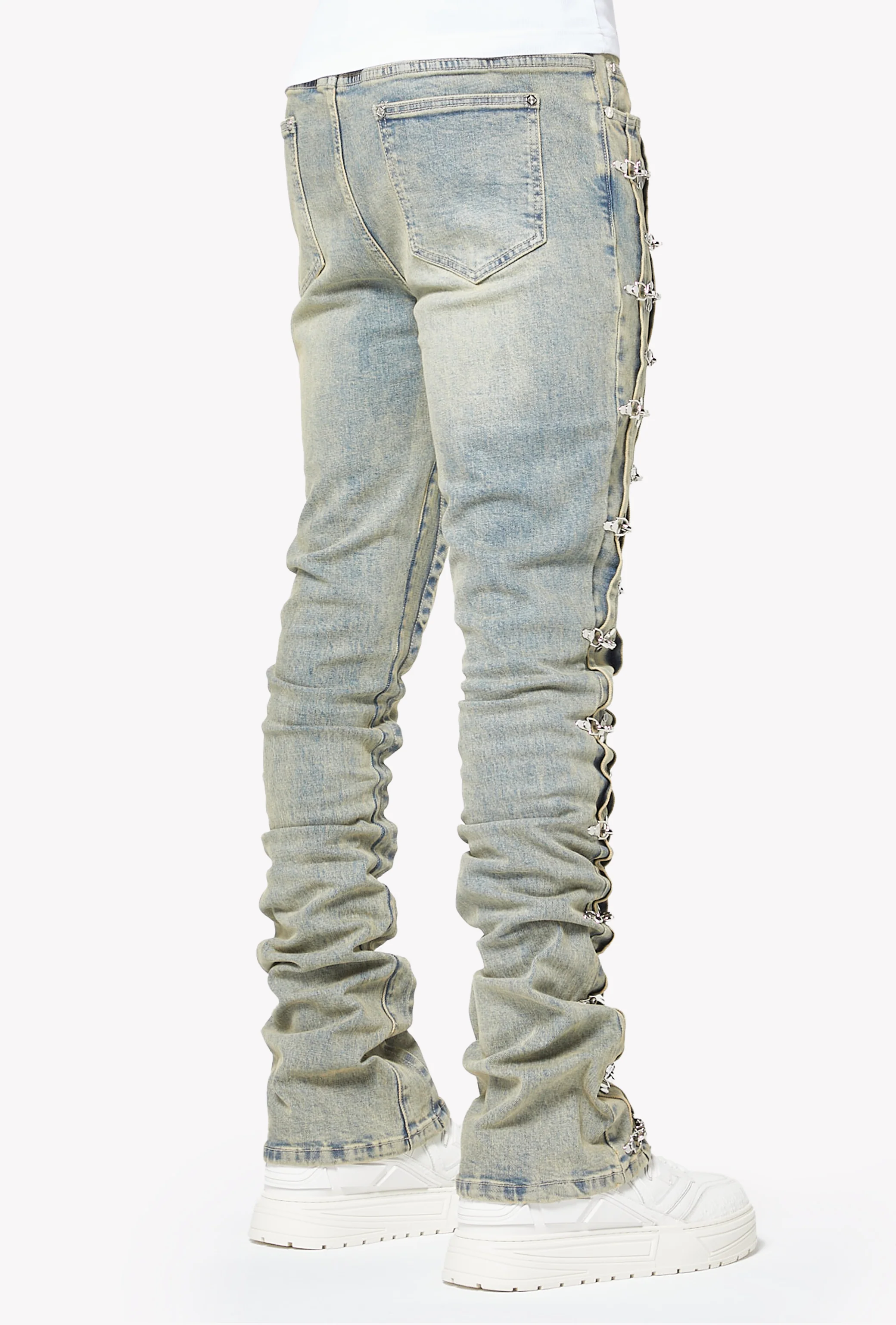 Vintage Blue Aviation Clasp Denim - Image 4