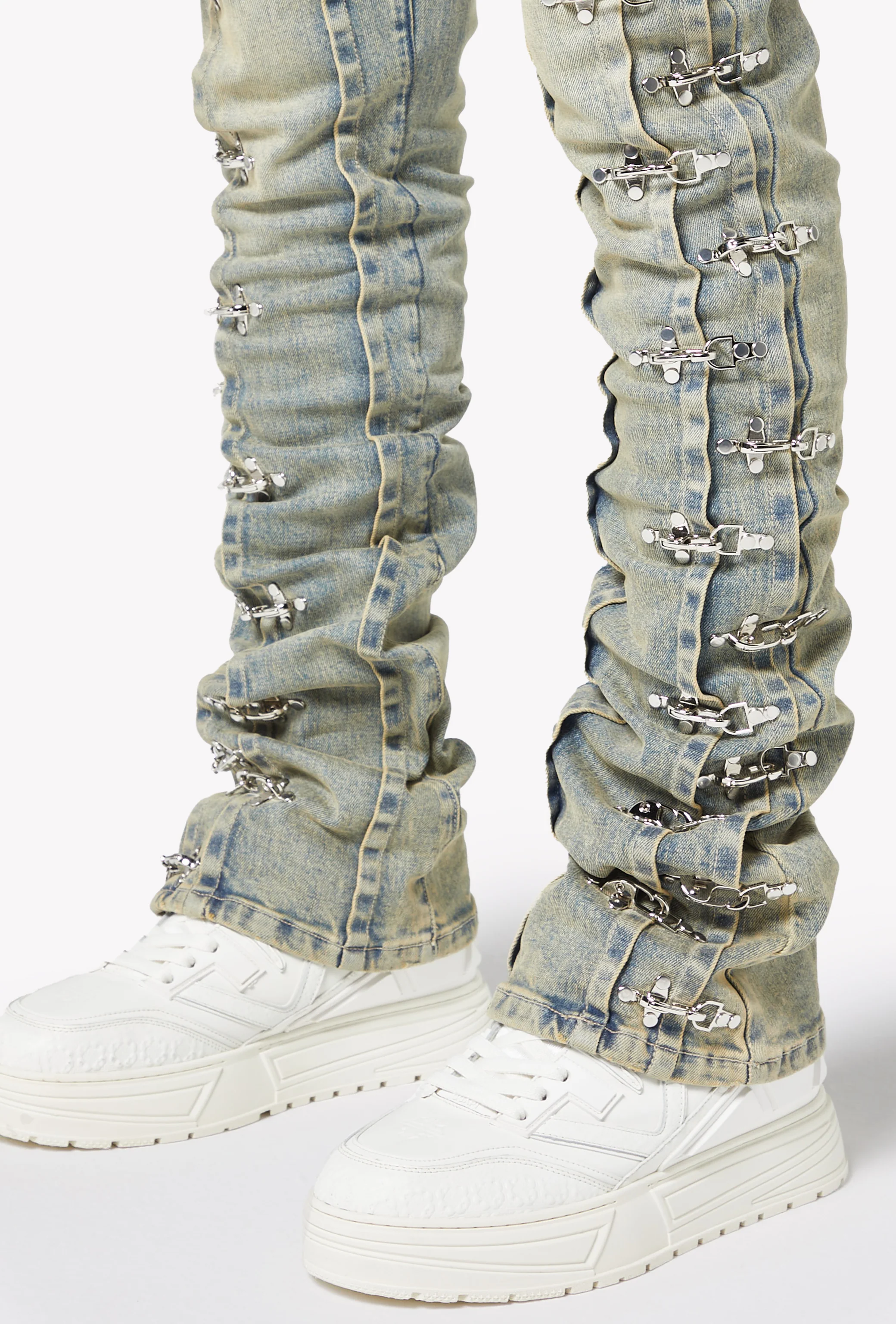 Vintage Blue Aviation Clasp Denim - Image 7