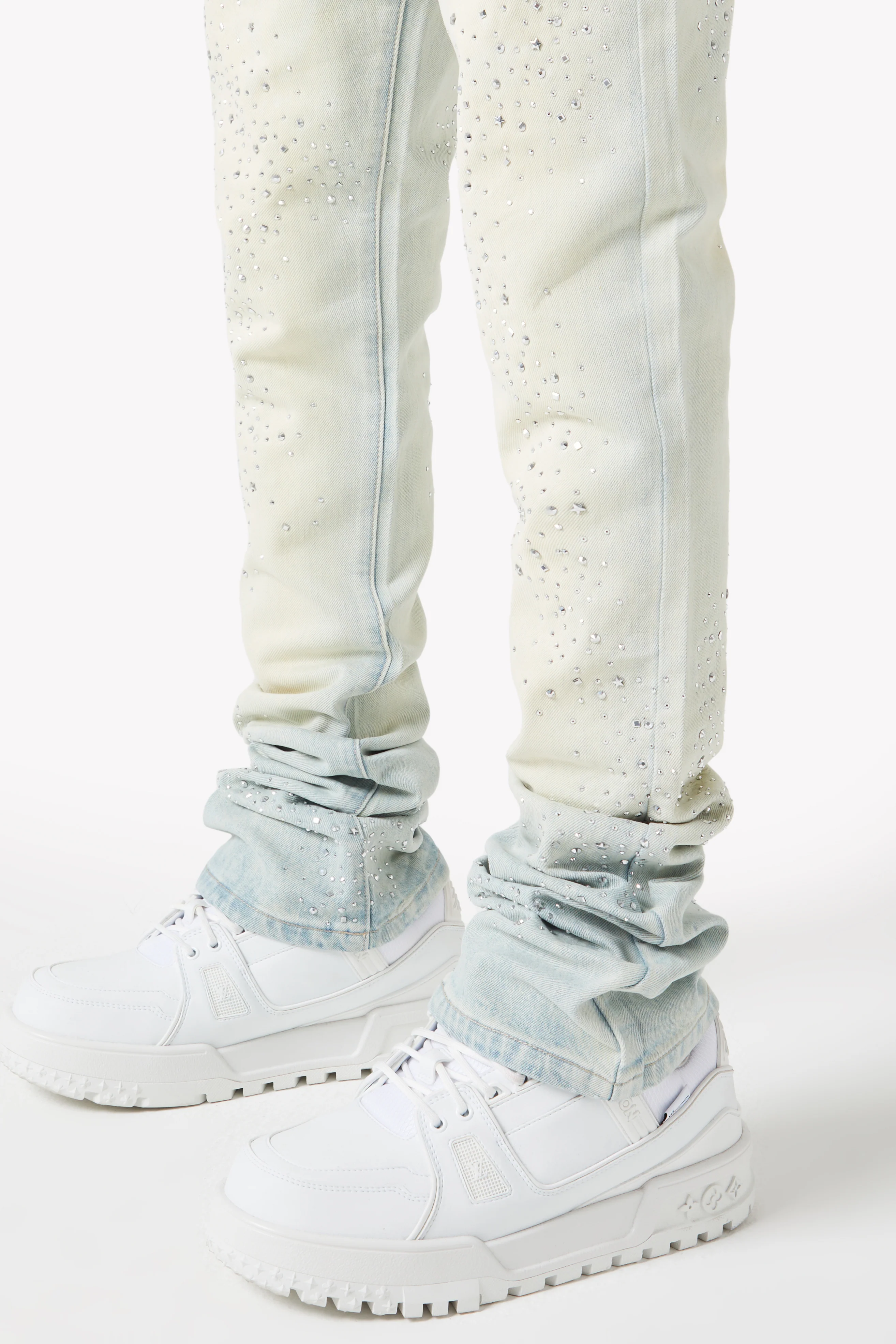 Vintage Blue Starry Sky Denim - Image 6