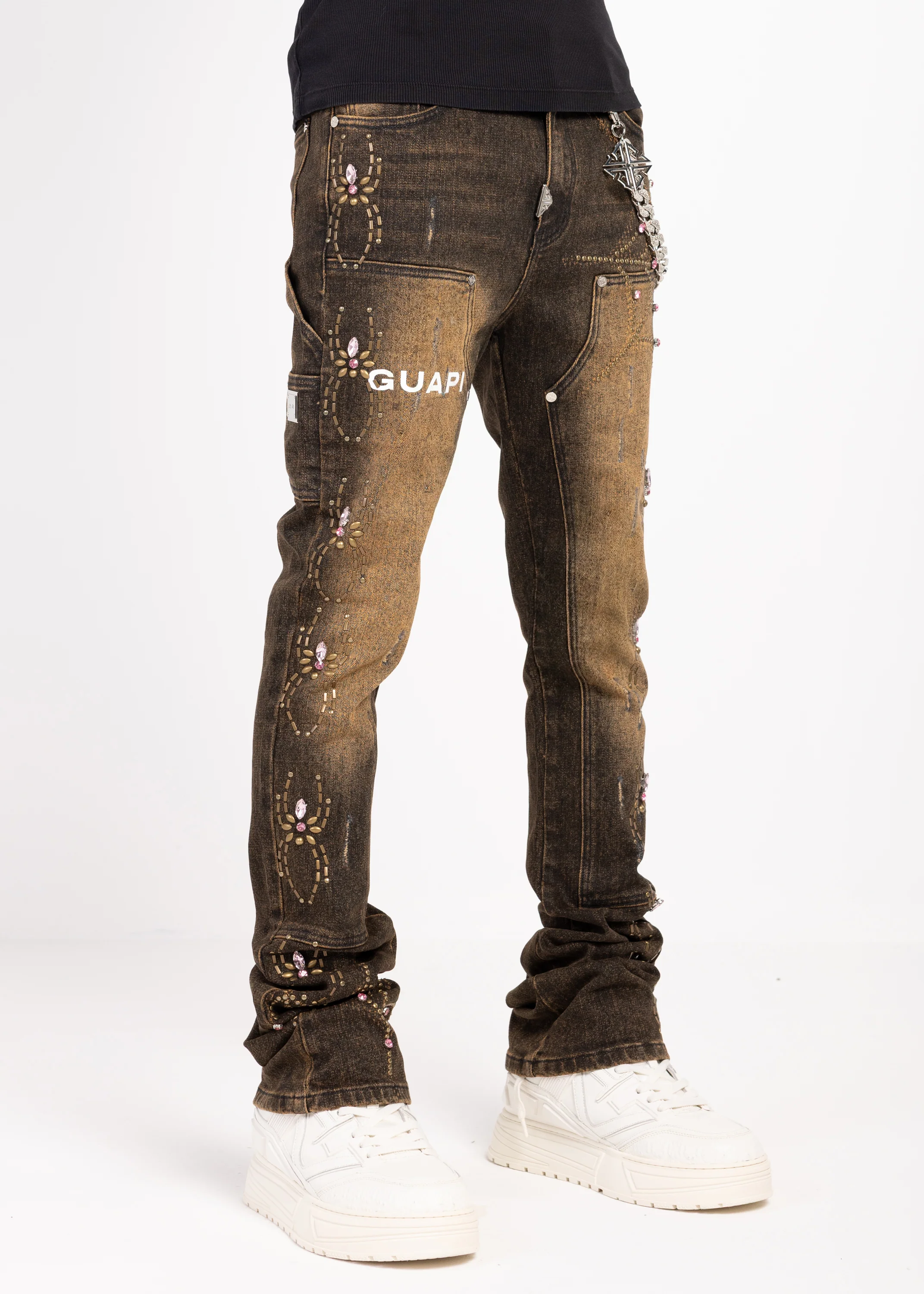 Vintage Brown Spider Denim - Image 3