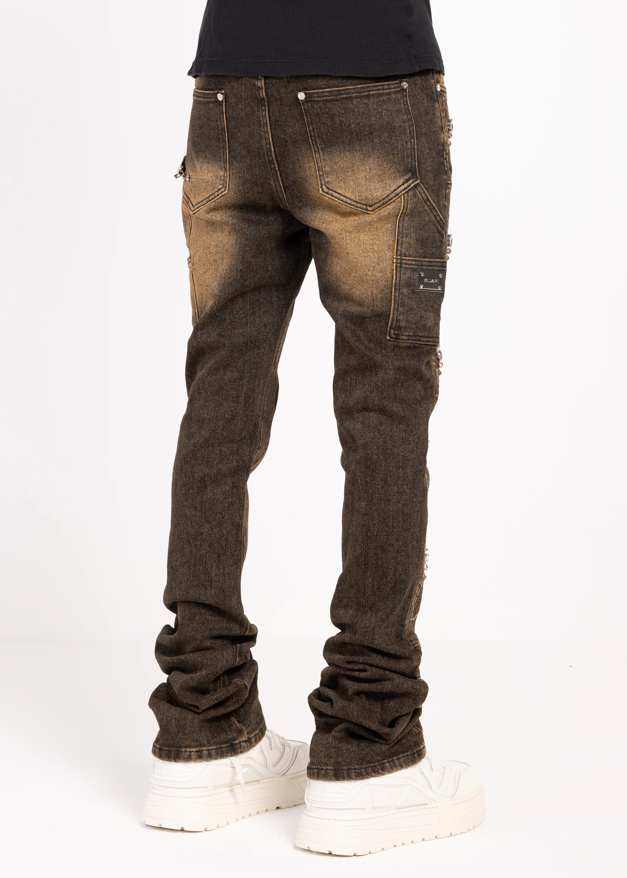 Vintage Brown Spider Denim - Image 4