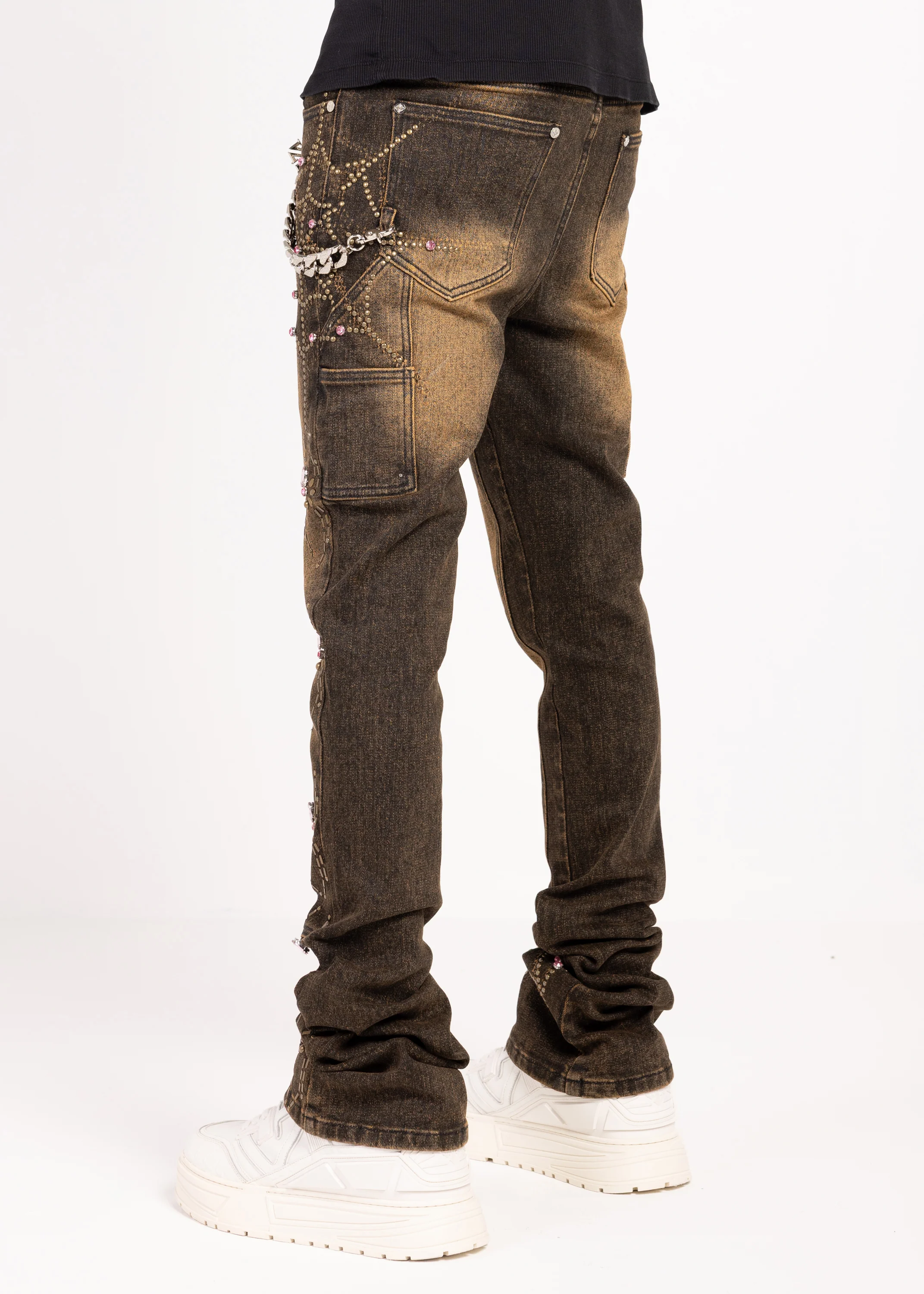 Vintage Brown Spider Denim - Image 5