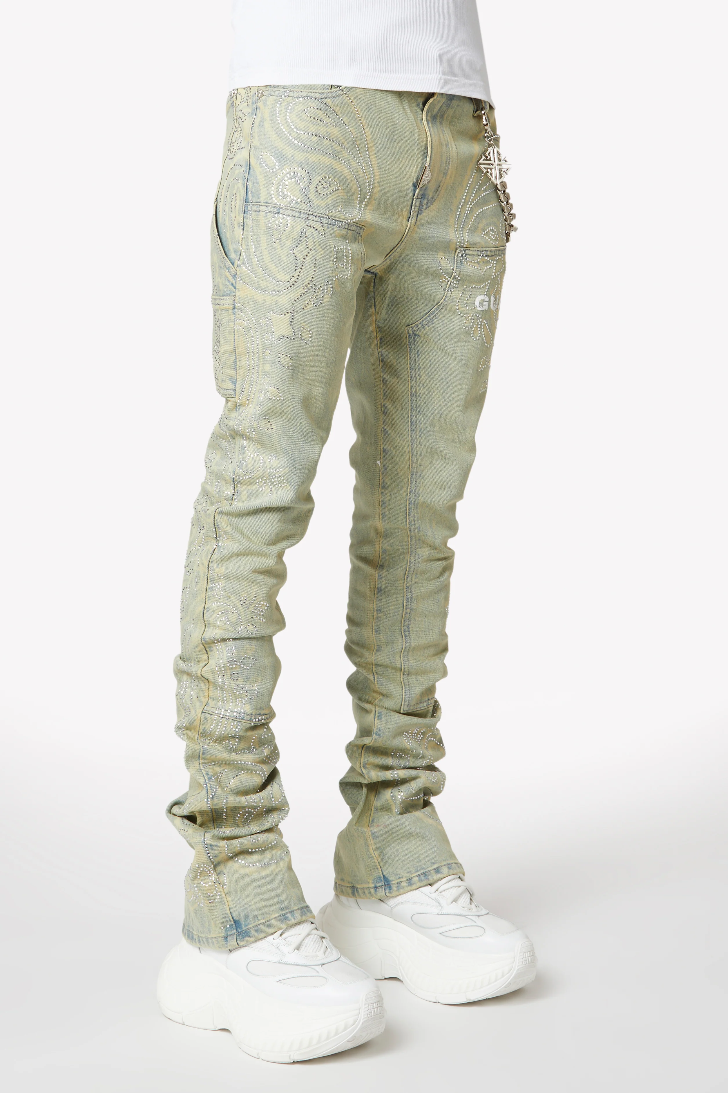 Vintage Paisley Denim - Image 5