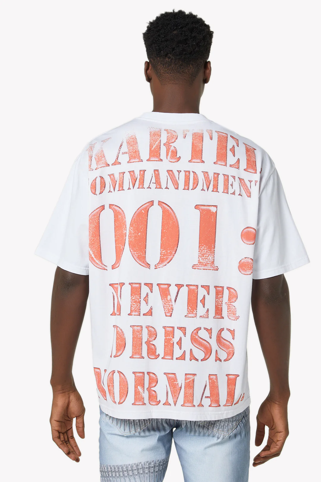 White Commandment Tee - Image 3