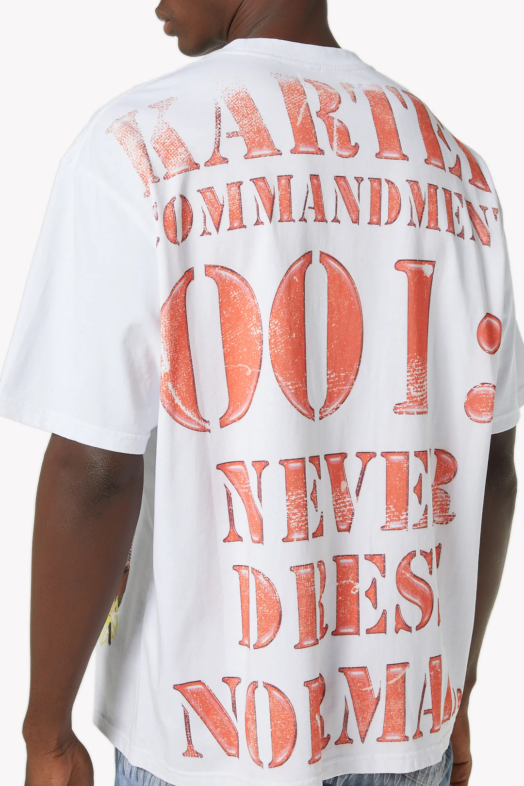 White Commandment Tee - Image 6