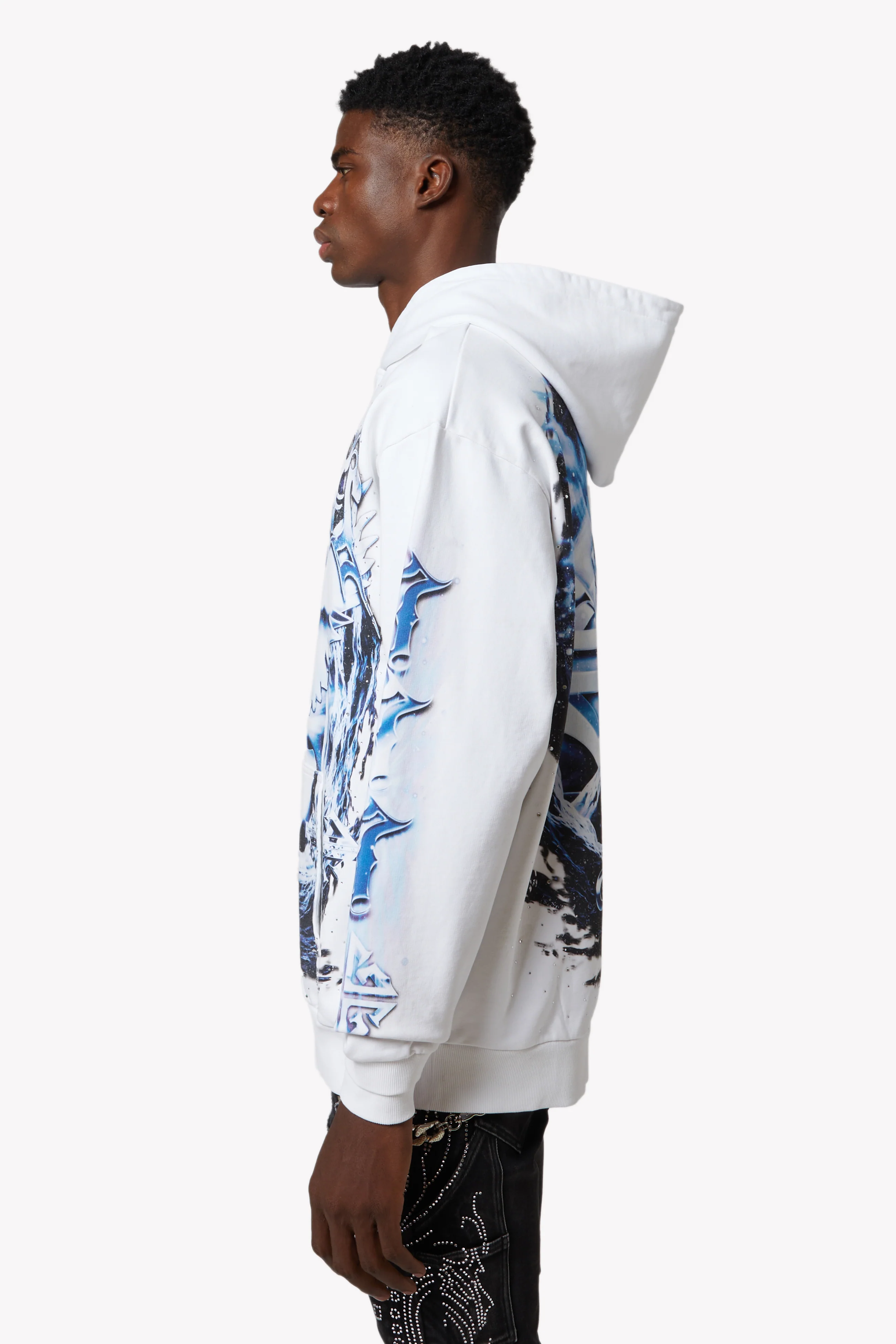 White Heavens Vault Hoodie V1 - Image 3