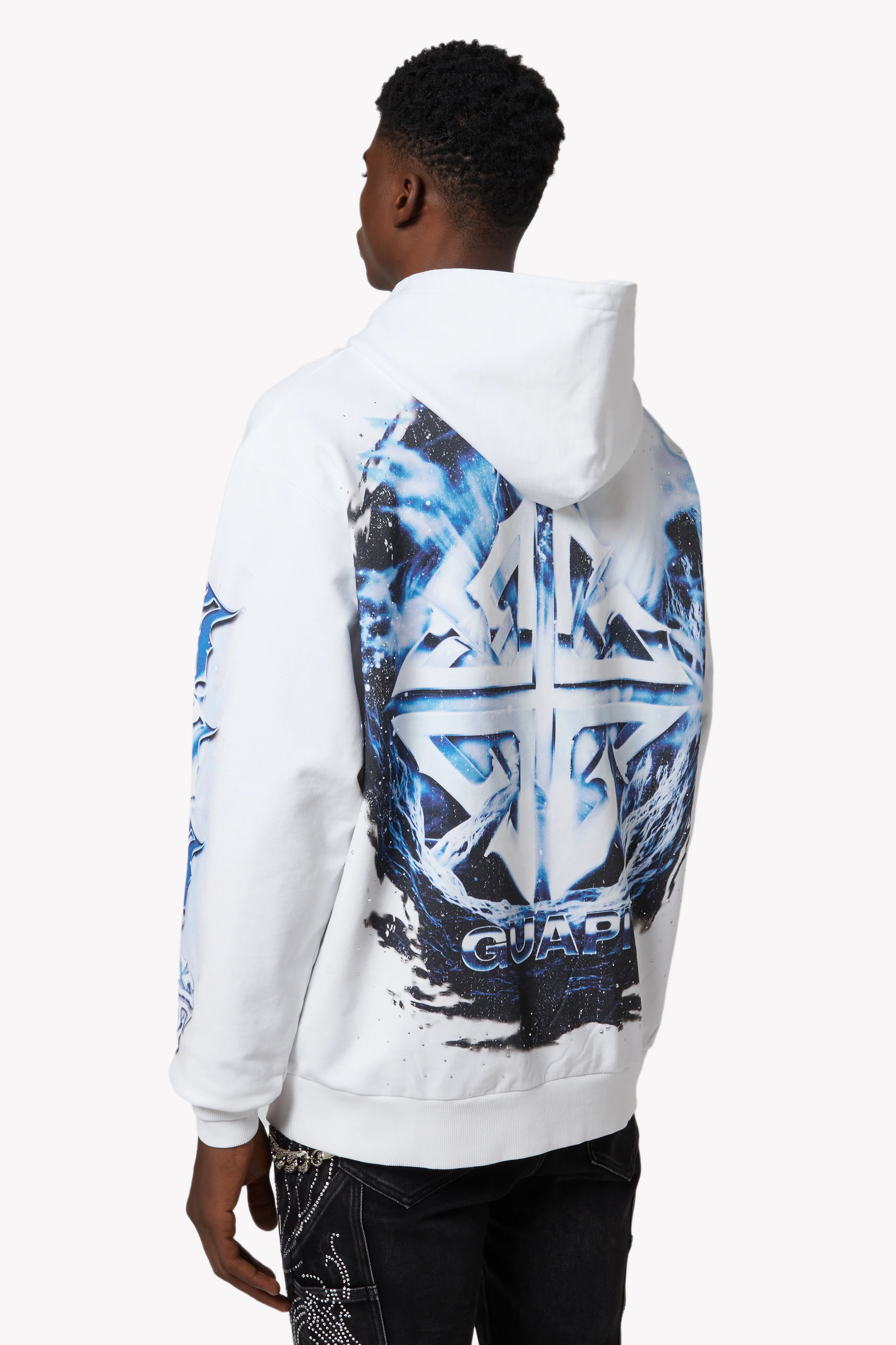 White Heavens Vault Hoodie V1 - Image 4