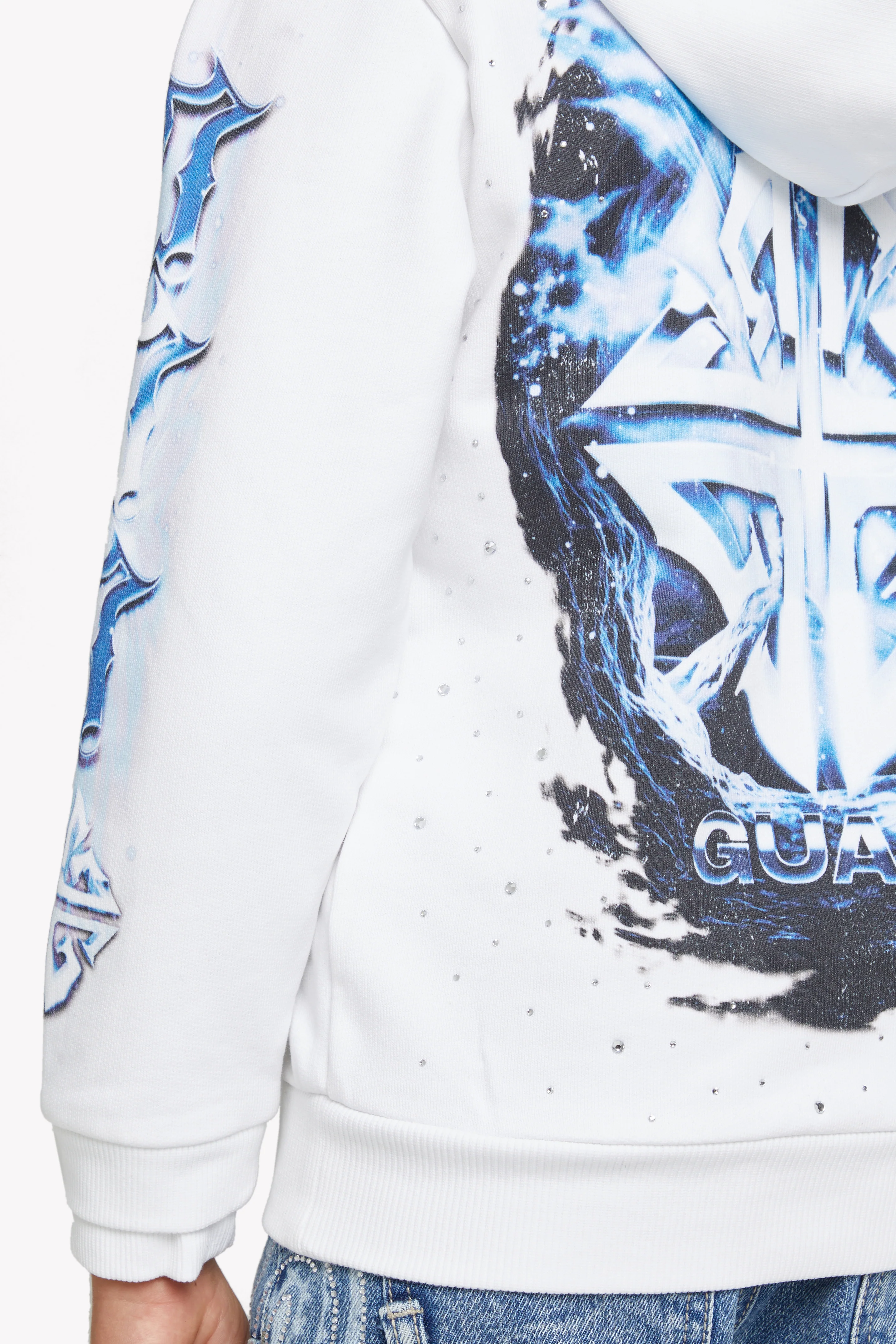 White Heavens Vault Kids Hoodie V1 - Image 7