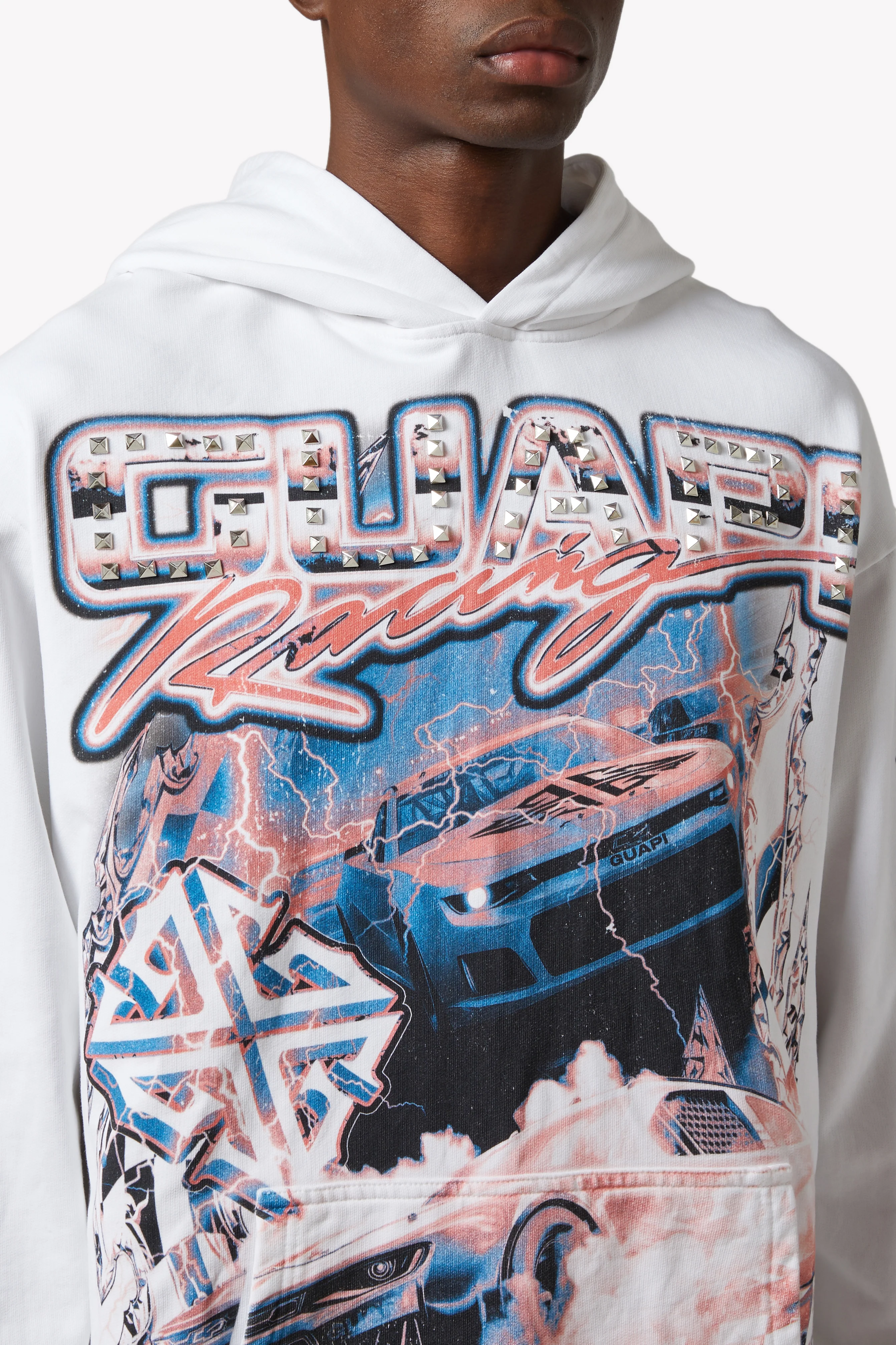 White Nitro Drift Hoodie V1 - Image 10