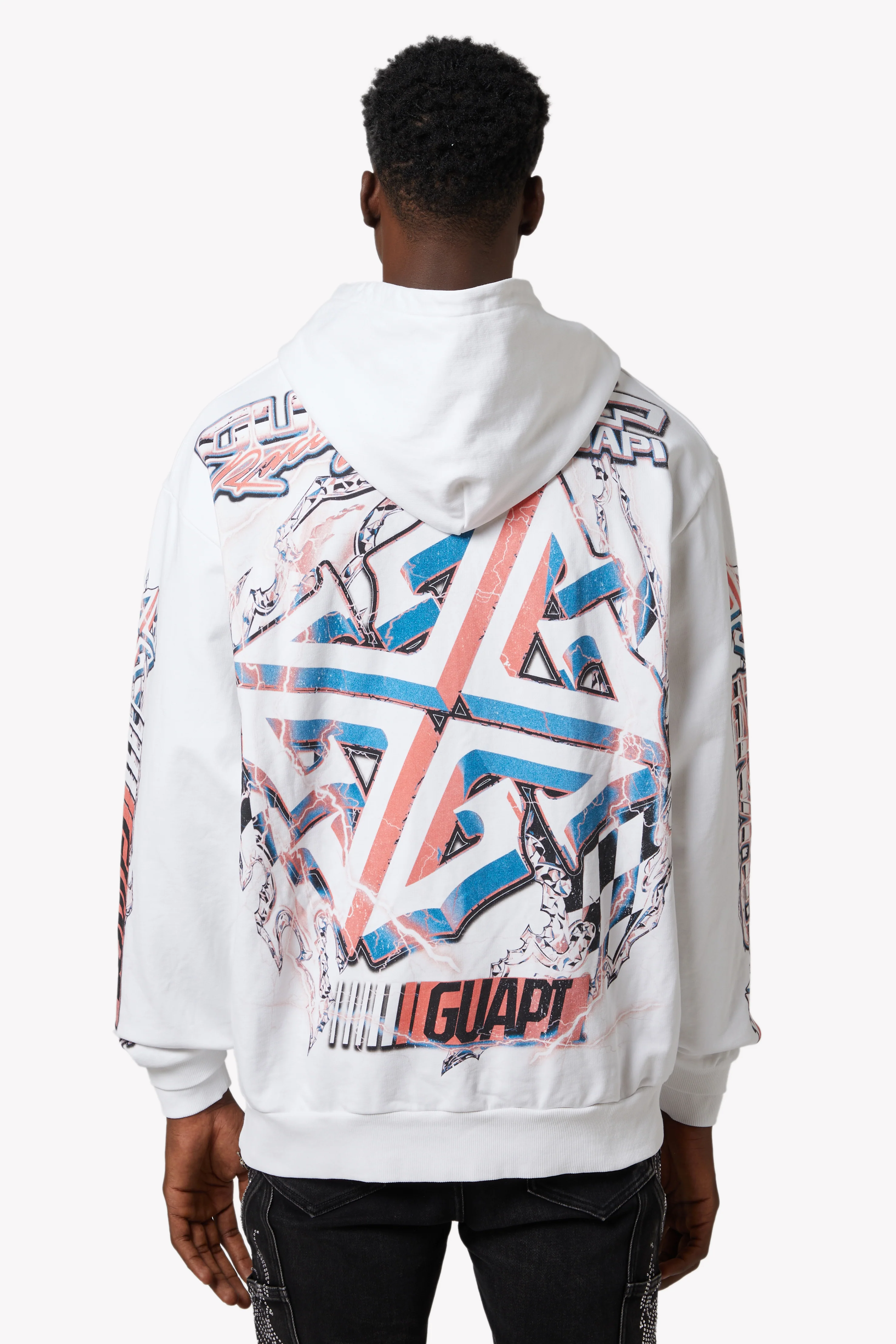 White Nitro Drift Hoodie V1 - Image 5