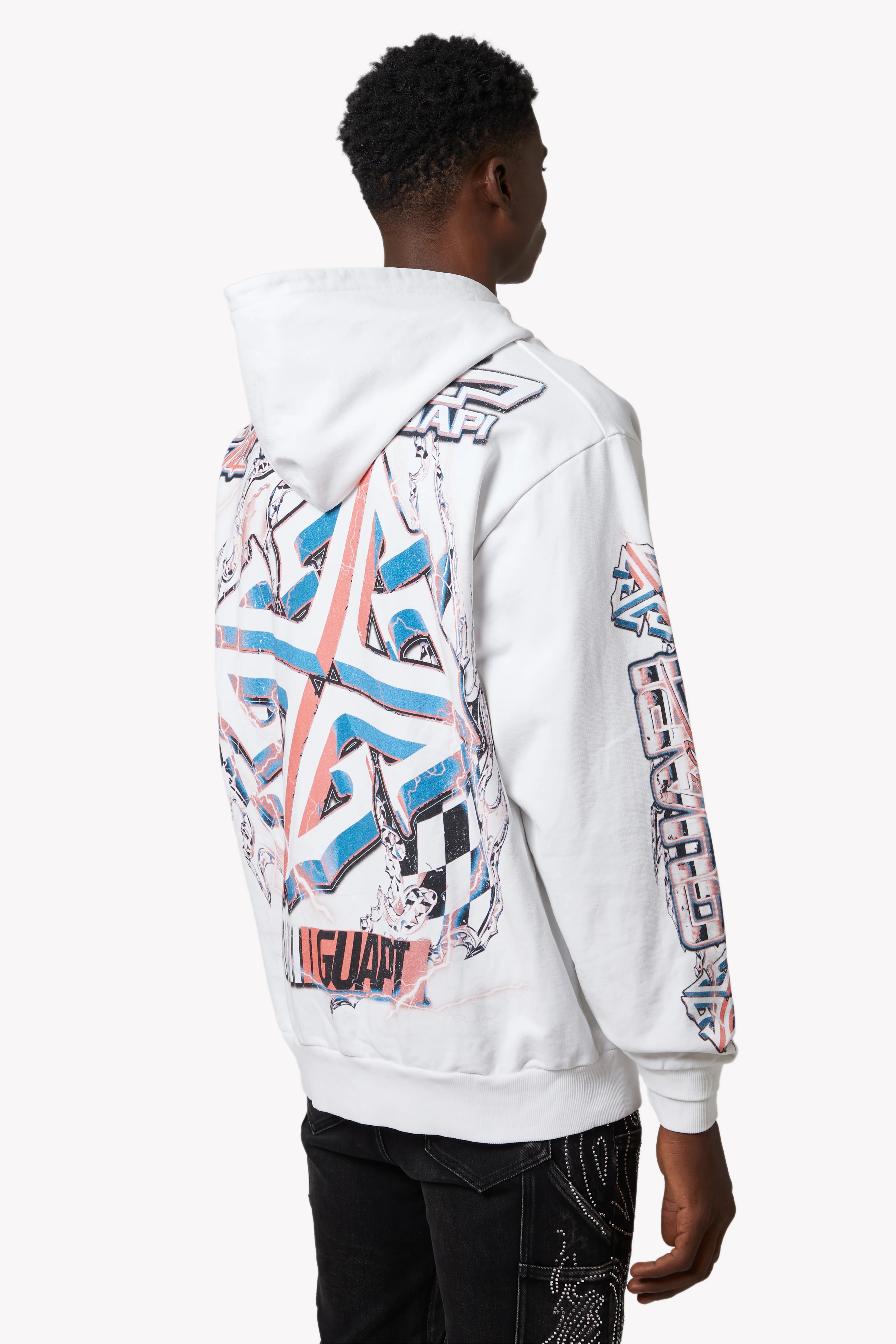White Nitro Drift Hoodie V1 - Image 6