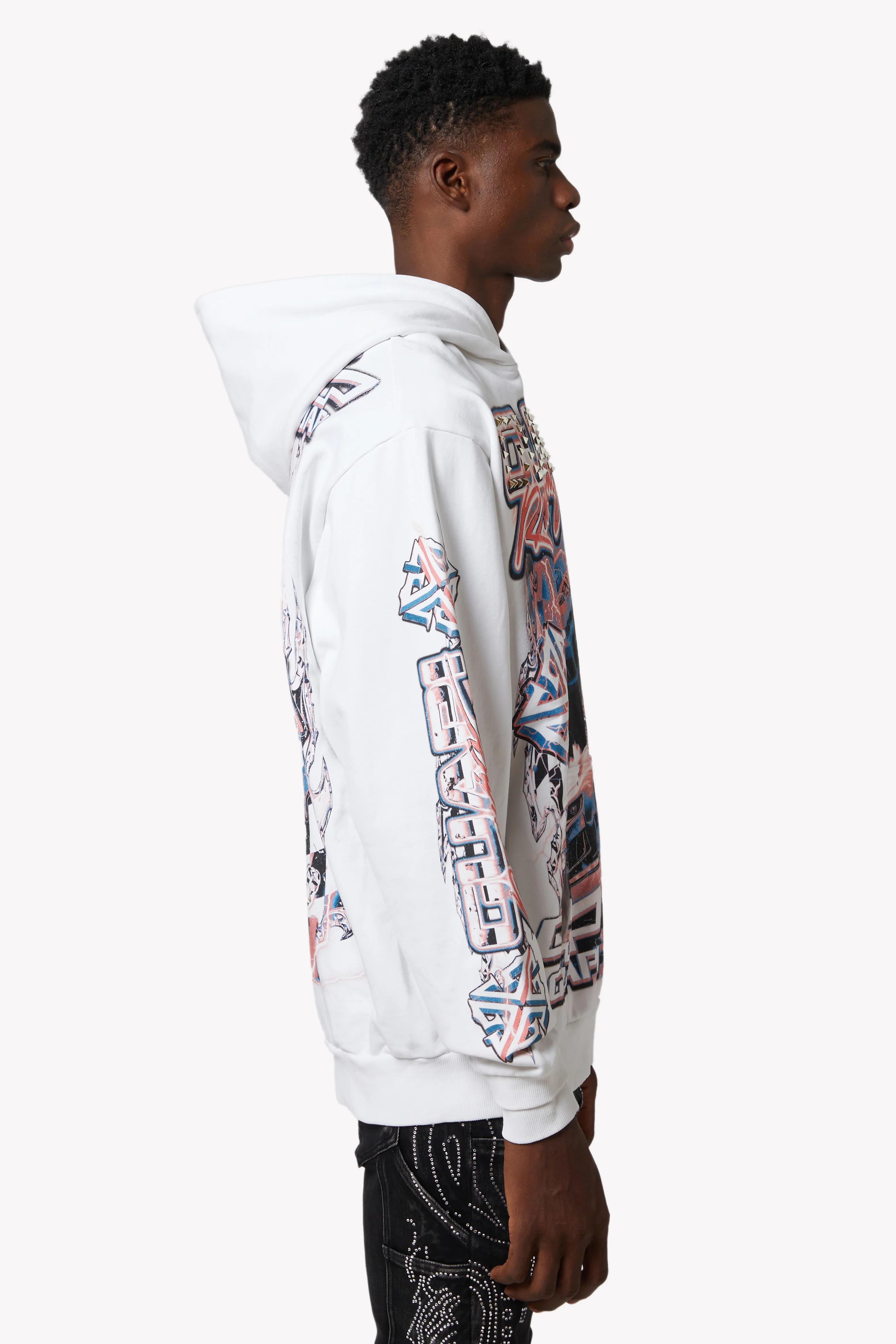 White Nitro Drift Hoodie V1 - Image 7