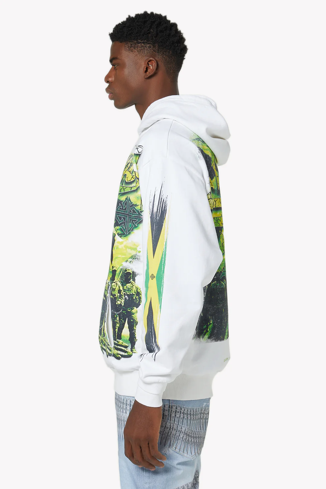 White World Boss Hoodie - Image 3