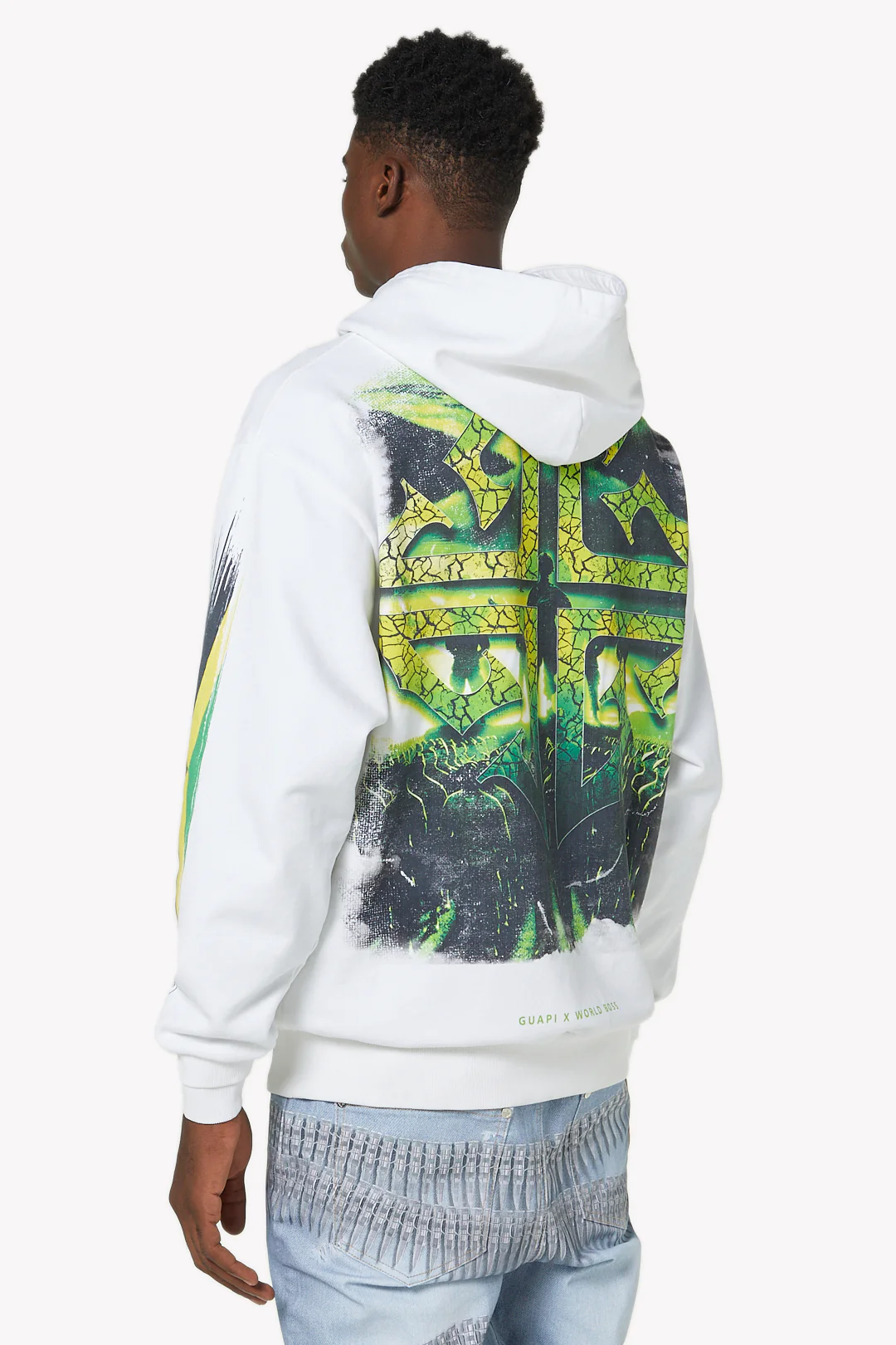 White World Boss Hoodie - Image 4