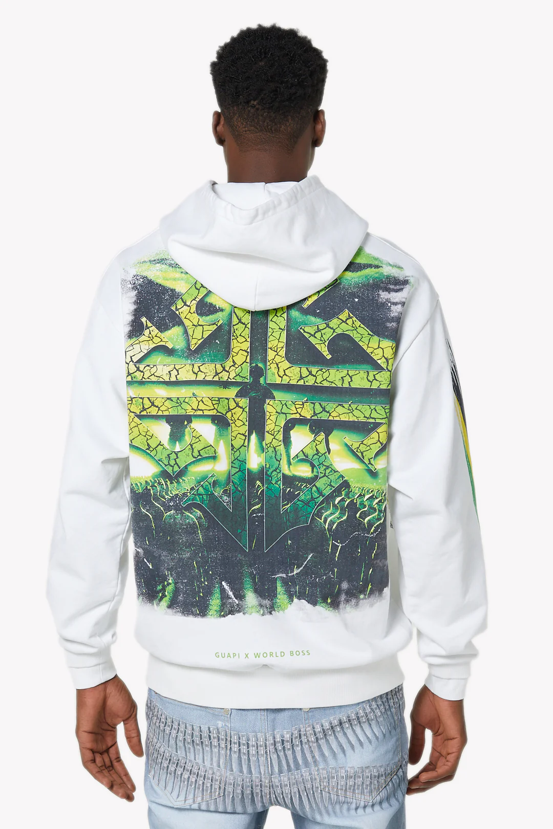 White World Boss Hoodie - Image 5