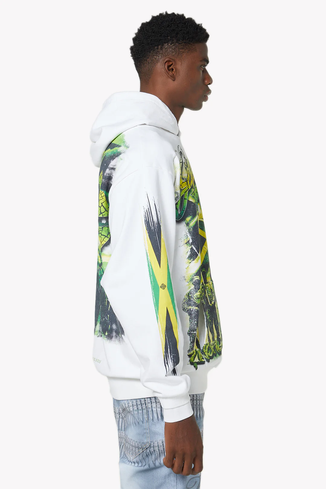 White World Boss Hoodie - Image 8