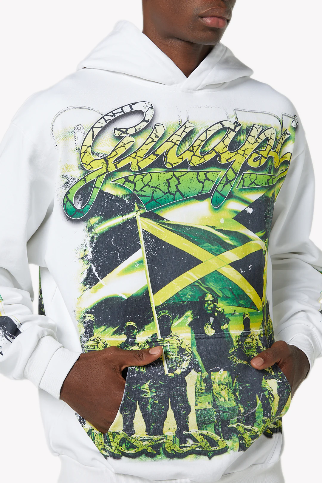 White World Boss Hoodie - Image 9